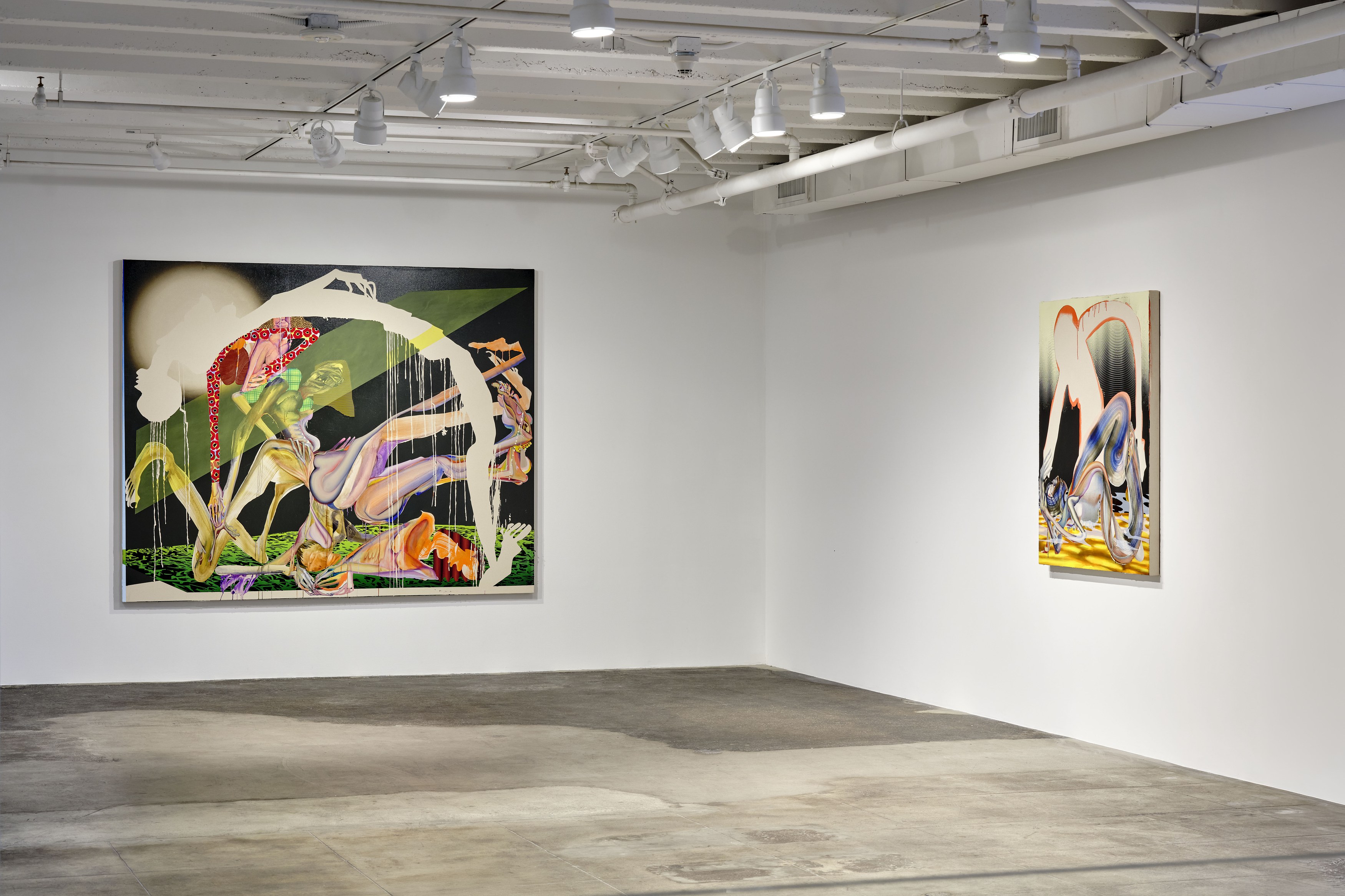 Christina Quarles, The Ground Glows Black at Hauser & Wirth, photo 6