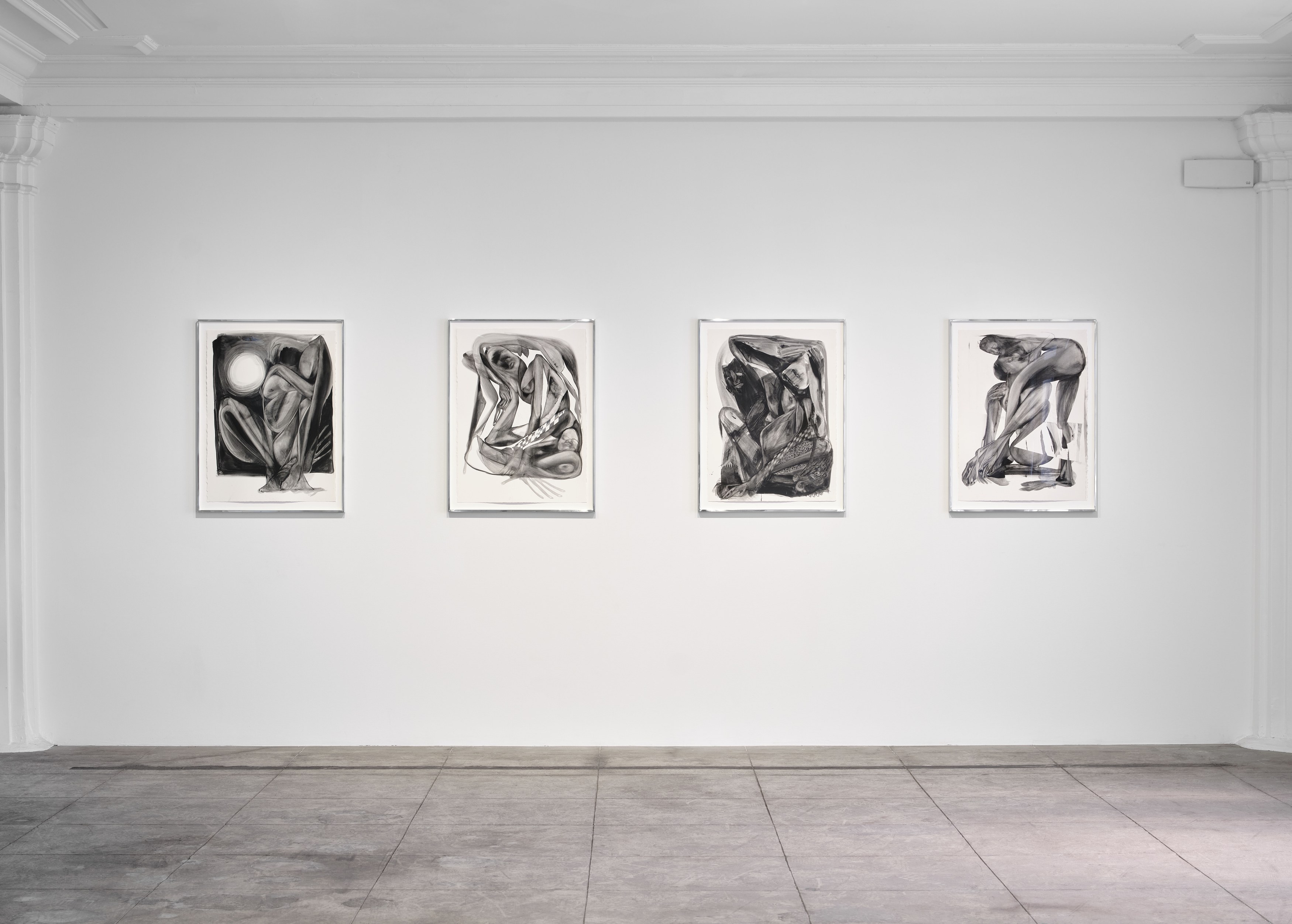 Christina Quarles, The Ground Glows Black at Hauser & Wirth, photo 7