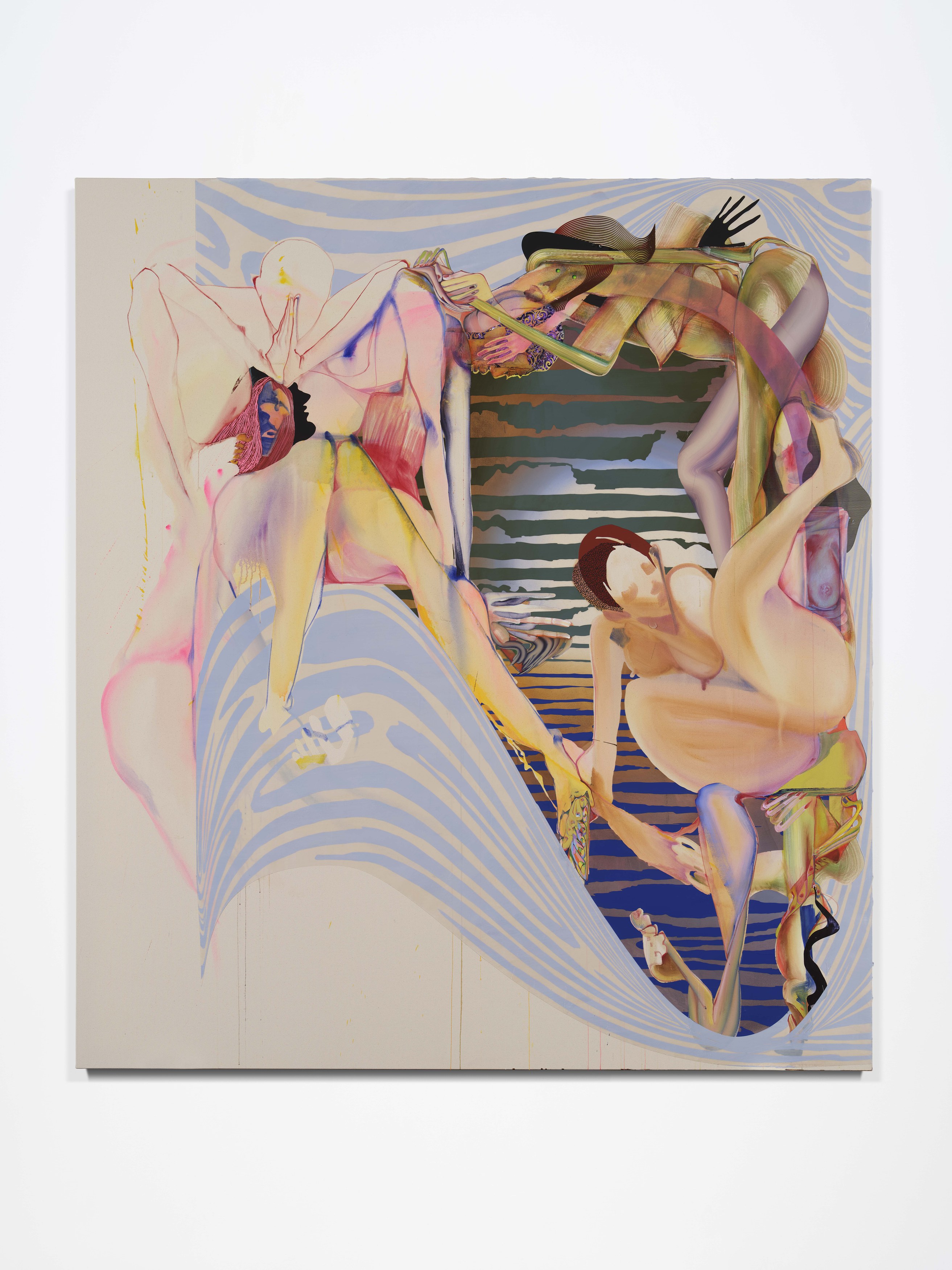Christina Quarles, The Ground Glows Black at Hauser & Wirth, photo 10