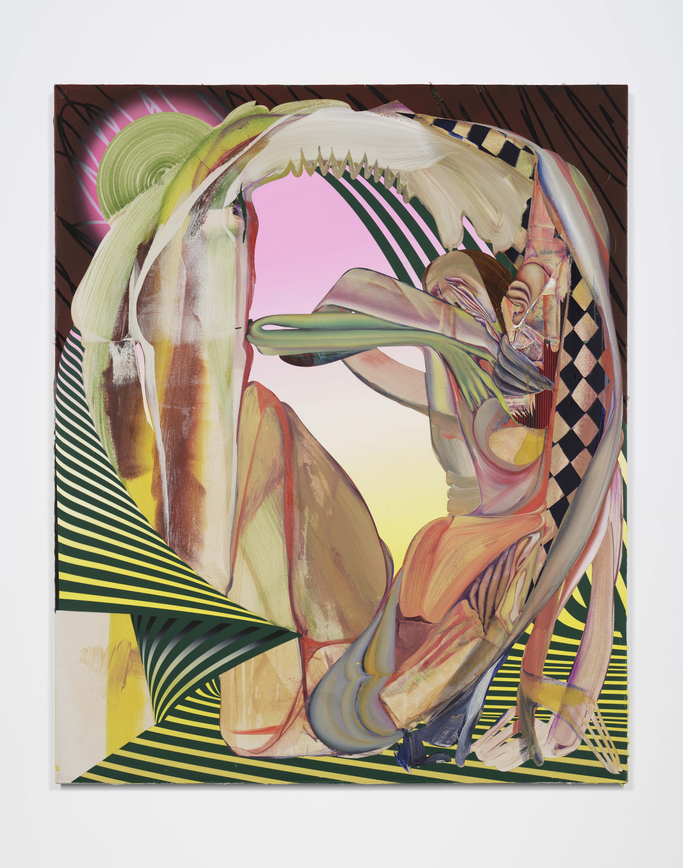 Christina Quarles, The Ground Glows Black at Hauser & Wirth, photo 8