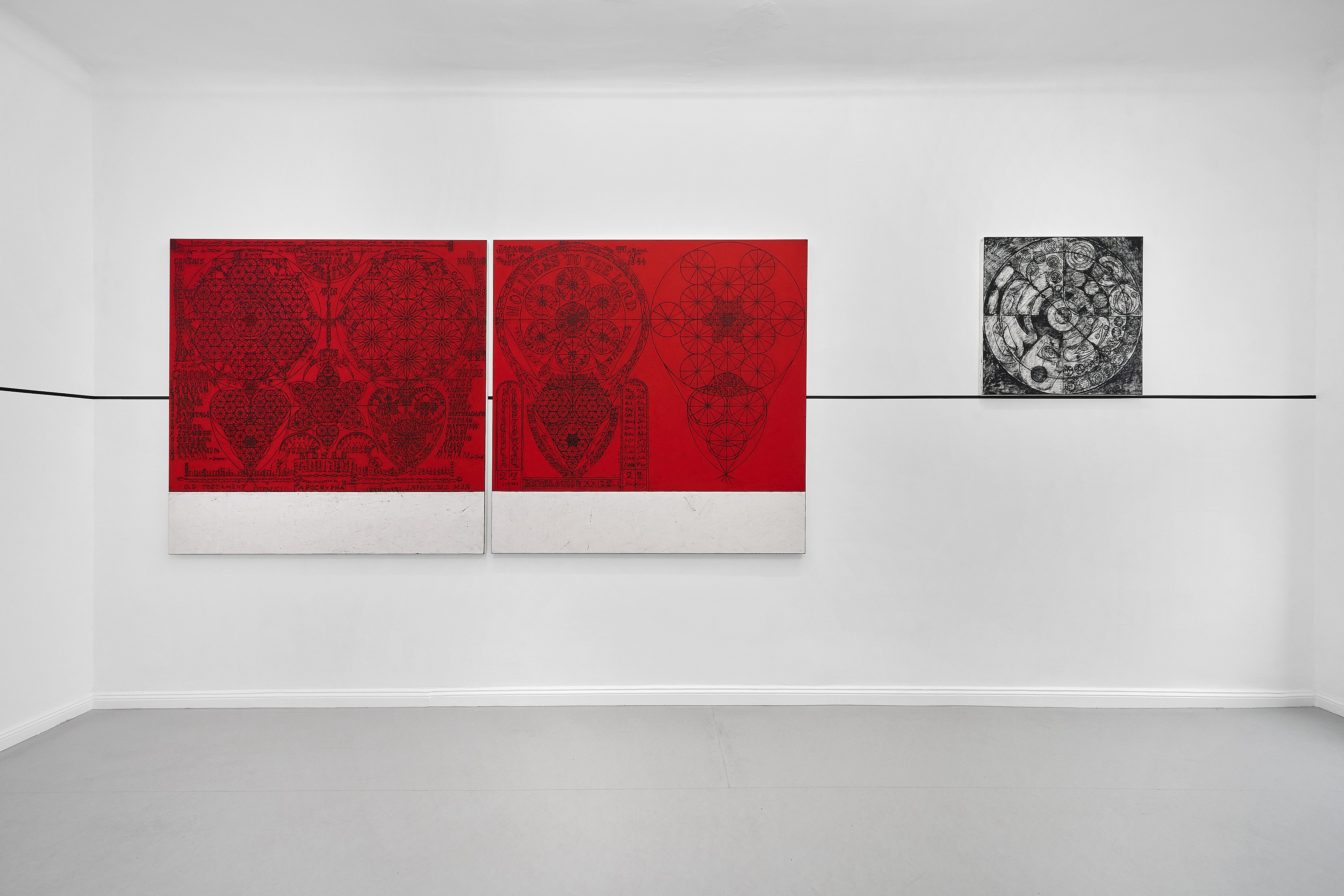 Matt Mullican, ABOVE AND BELOW THE THREE WORLDS at Galerie Thomas Schulte, photo 7