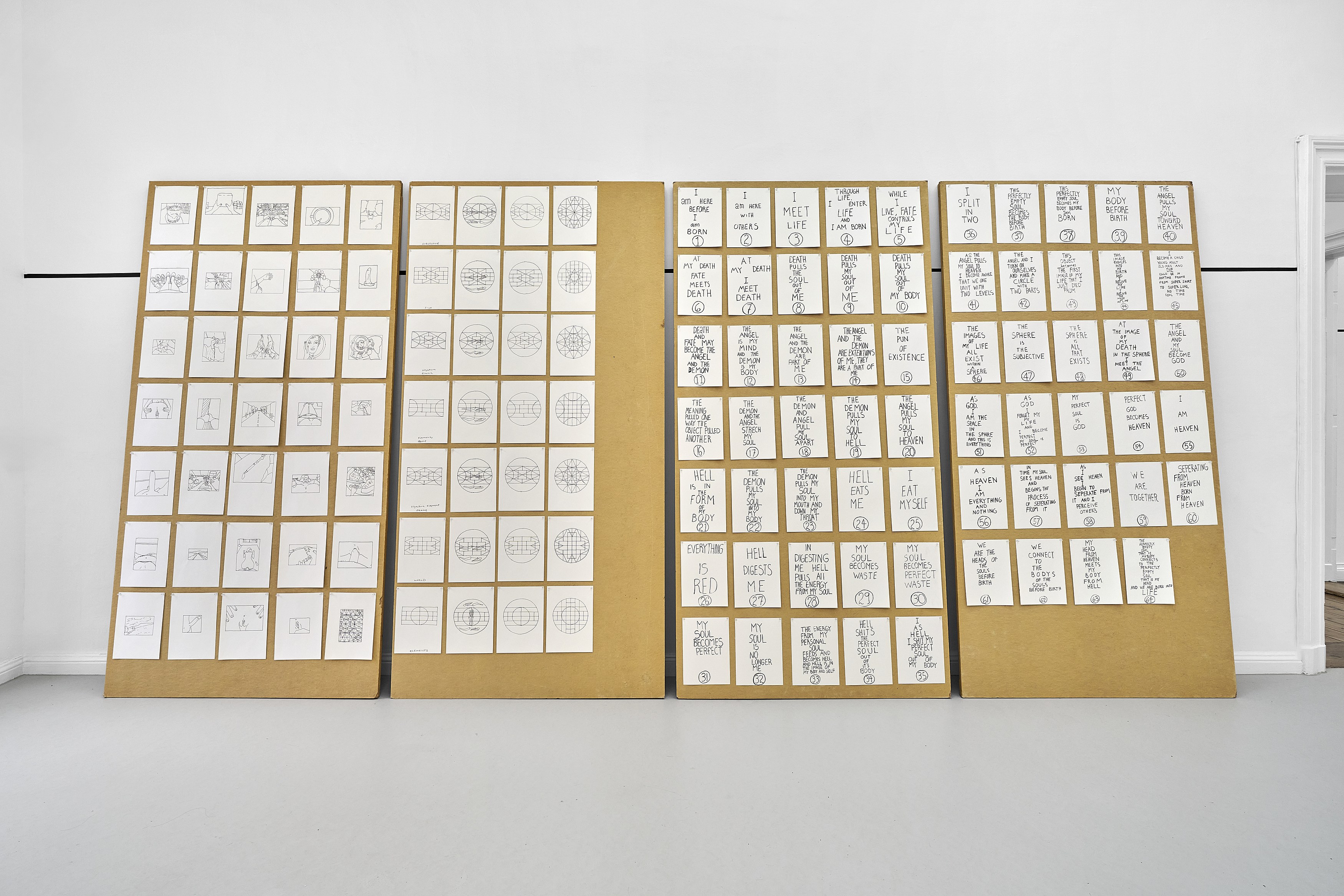 Matt Mullican, ABOVE AND BELOW THE THREE WORLDS at Galerie Thomas Schulte, photo 10