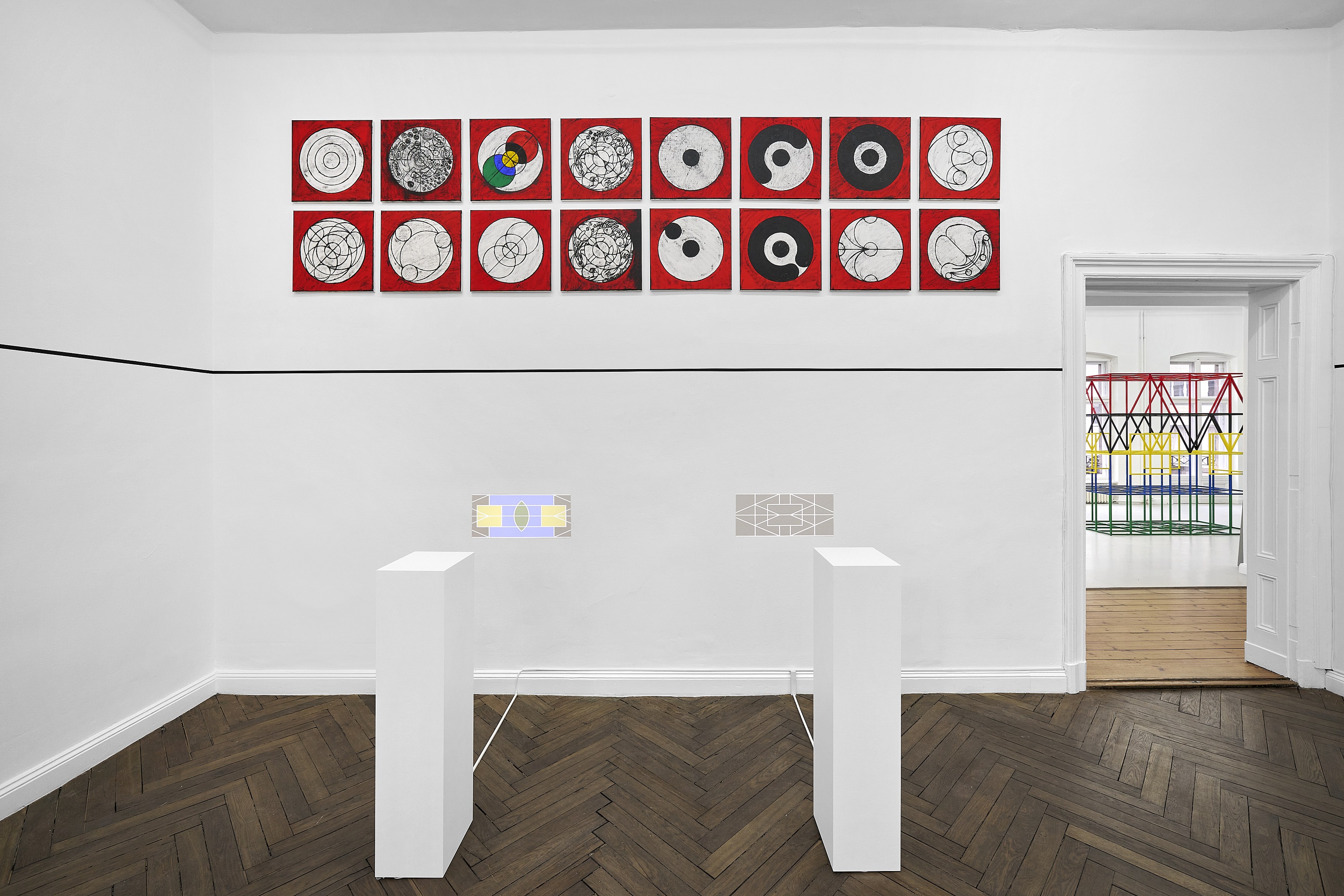 Matt Mullican, ABOVE AND BELOW THE THREE WORLDS at Galerie Thomas Schulte, photo 13