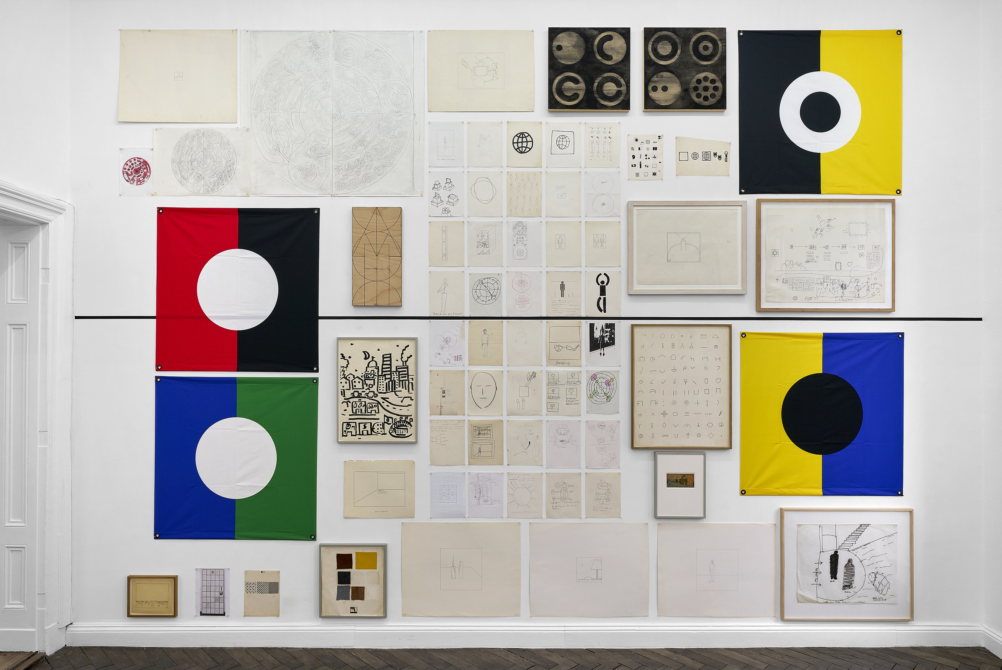 Matt Mullican, ABOVE AND BELOW THE THREE WORLDS at Galerie Thomas Schulte, photo 14