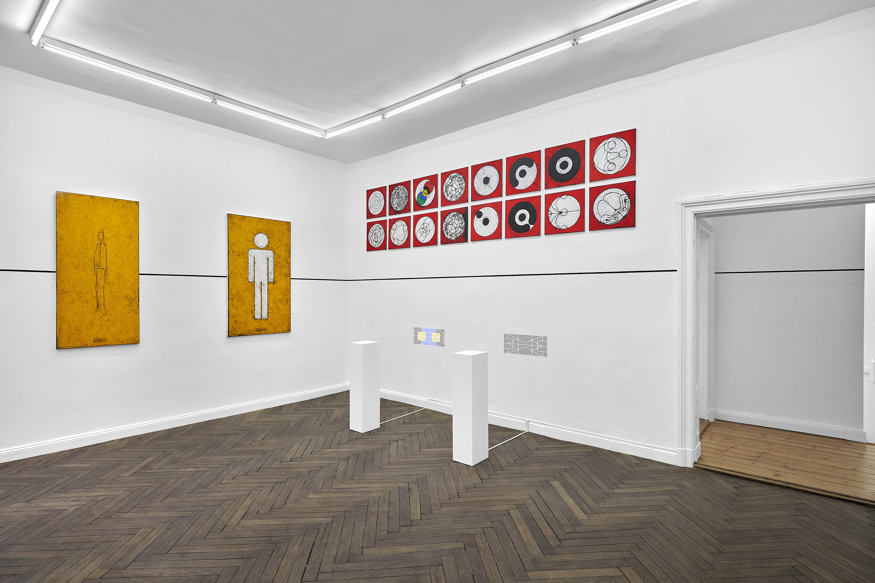 Matt Mullican, ABOVE AND BELOW THE THREE WORLDS at Galerie Thomas Schulte, photo 16