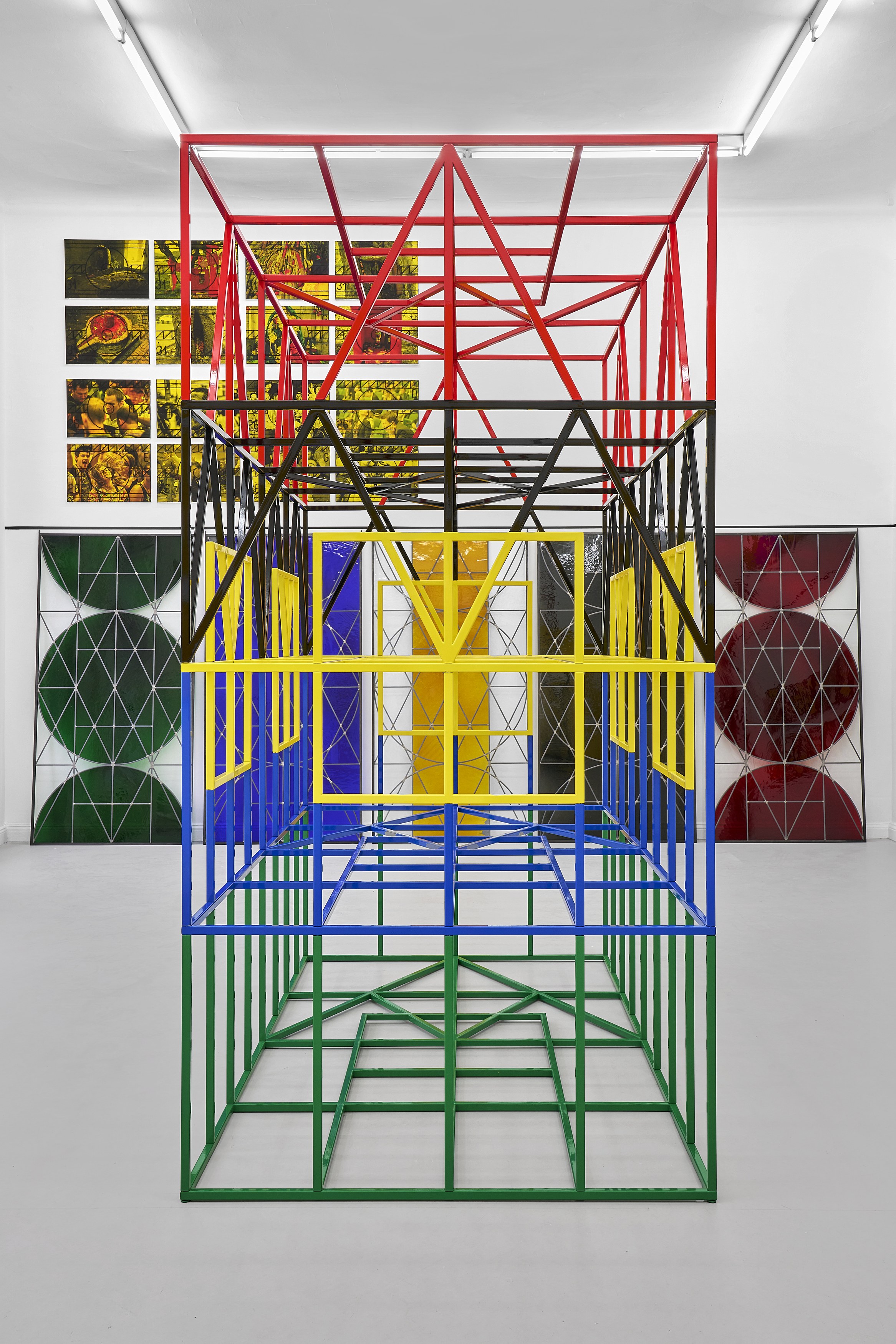 Matt Mullican, ABOVE AND BELOW THE THREE WORLDS at Galerie Thomas Schulte, photo 17