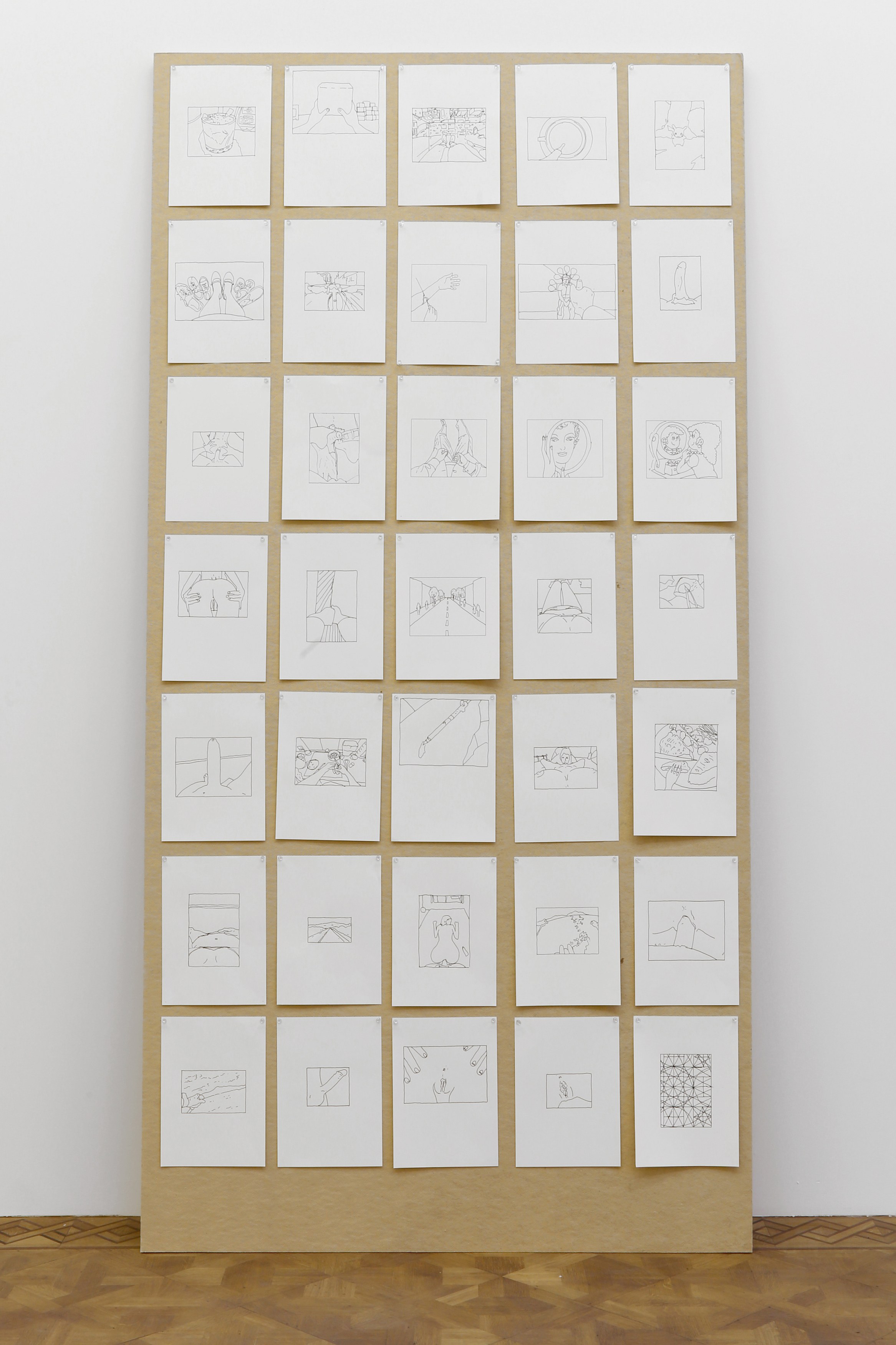Matt Mullican, ABOVE AND BELOW THE THREE WORLDS at Galerie Thomas Schulte, photo 36