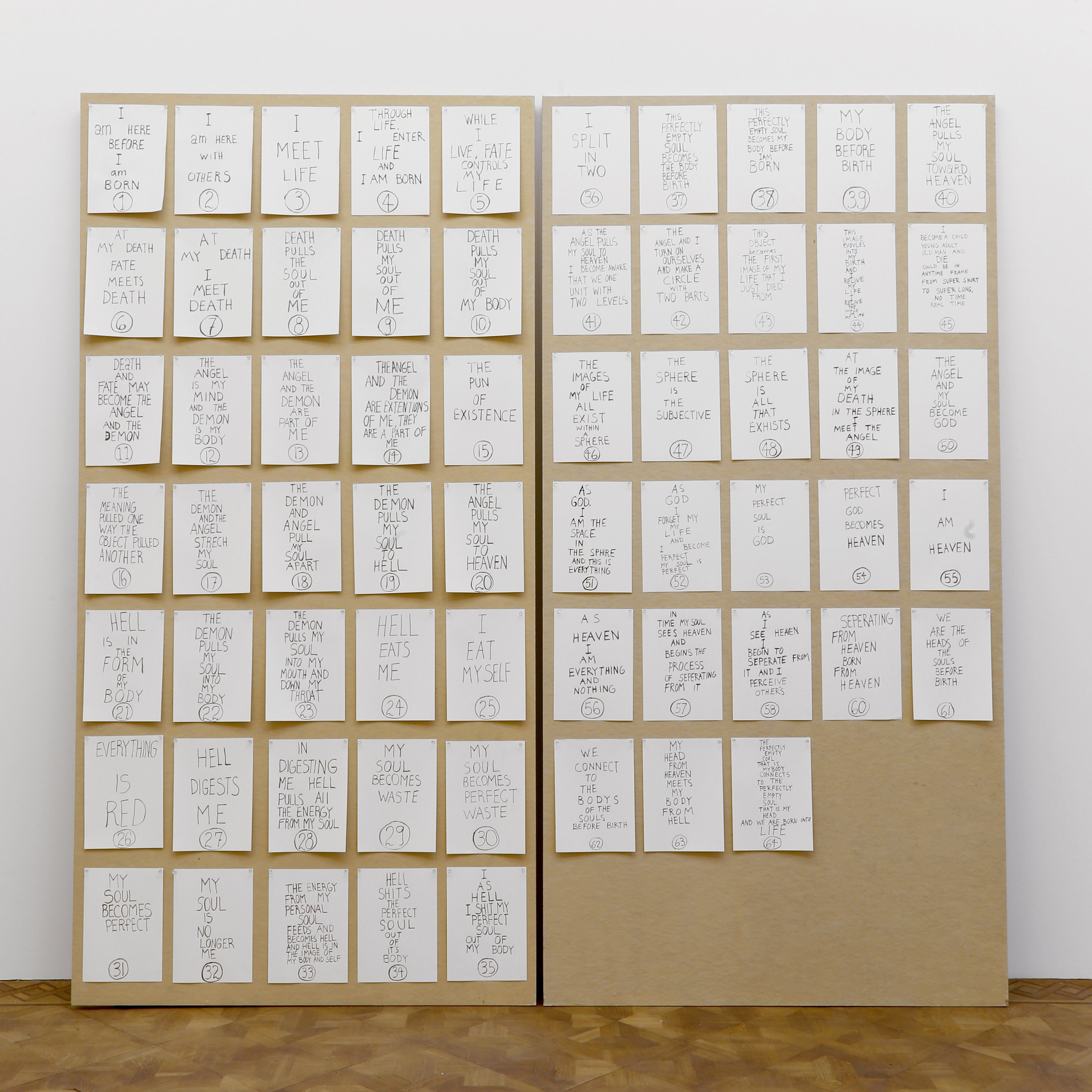 Matt Mullican, ABOVE AND BELOW THE THREE WORLDS at Galerie Thomas Schulte, photo 37