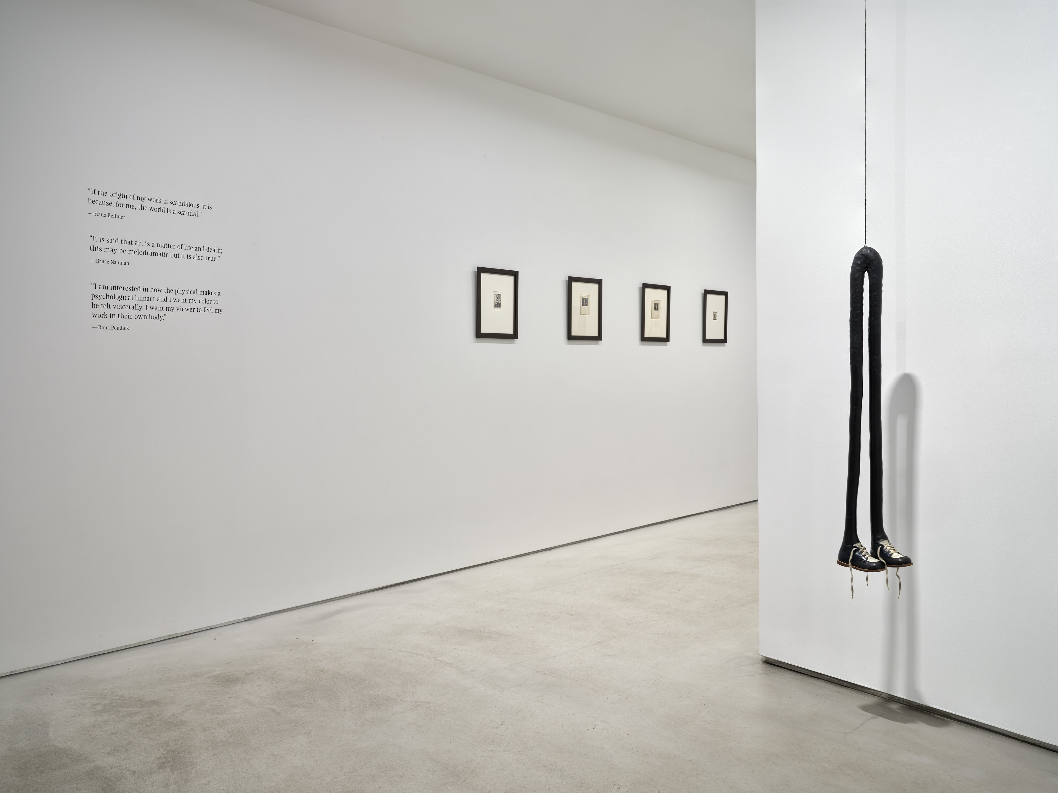 Hans Bellmer, Bruce Nauman, Bellmer Nauman Pondick: Material Desire at Nunu Fine Art, photo 2