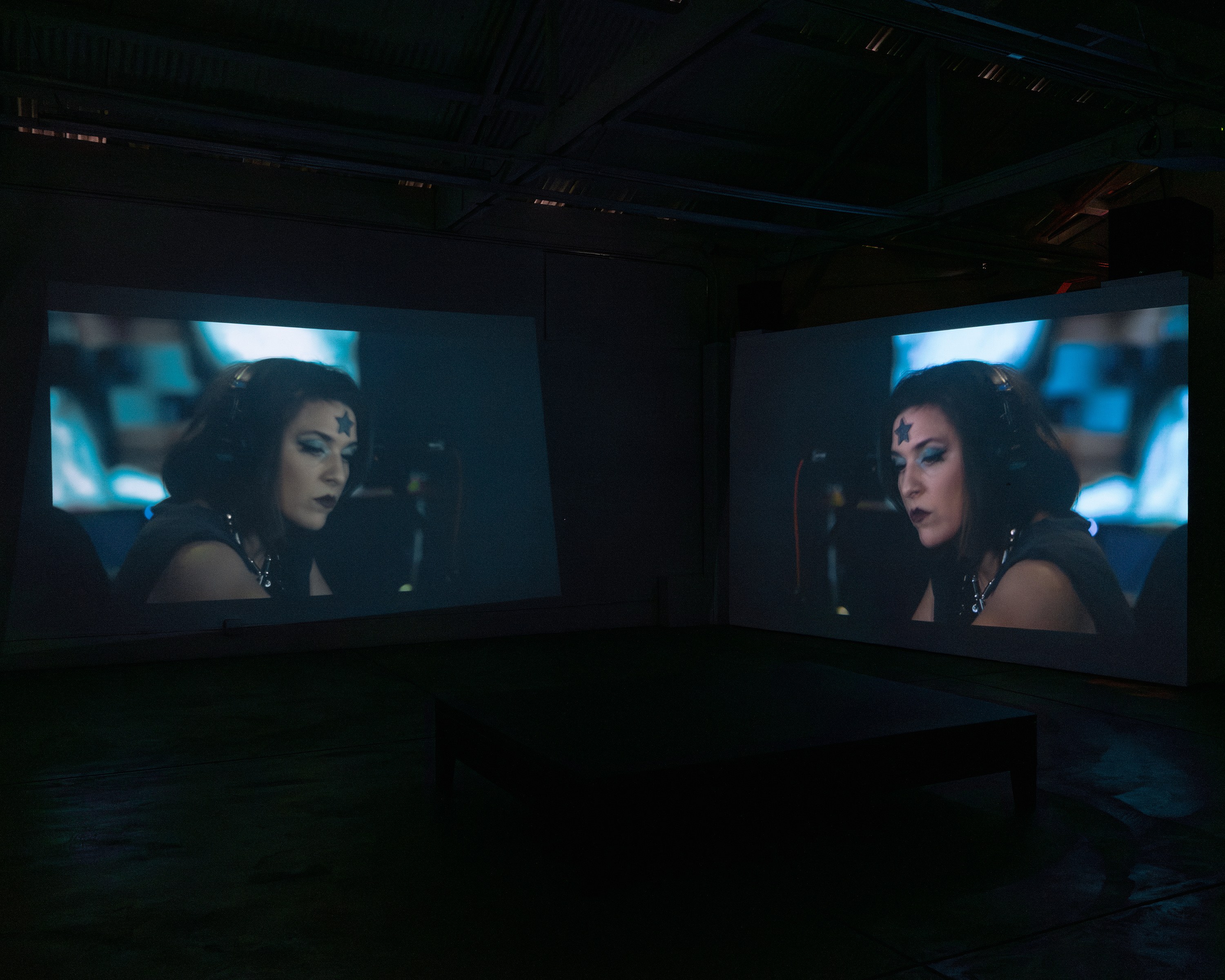 Amanda Beech, Map of the Bomb at Phase Gallery, photo 17