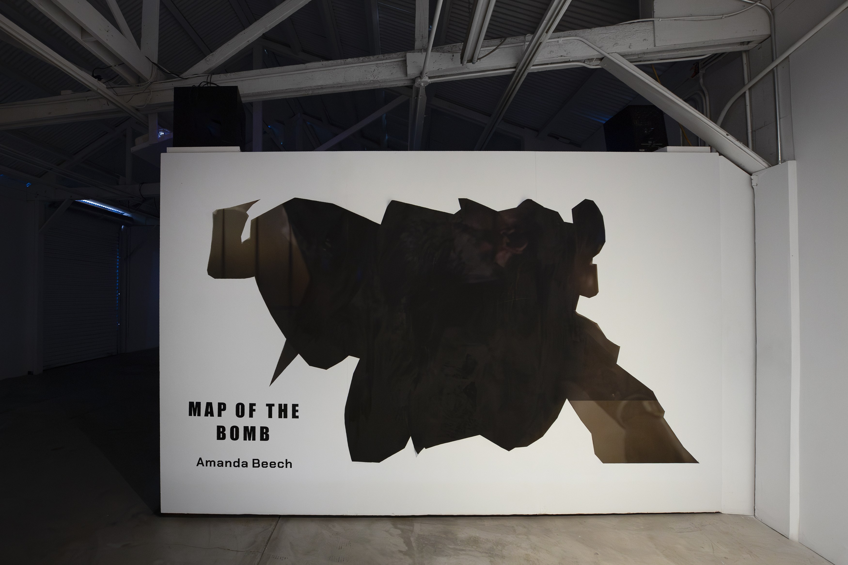 Amanda Beech, Map of the Bomb at Phase Gallery, photo 10