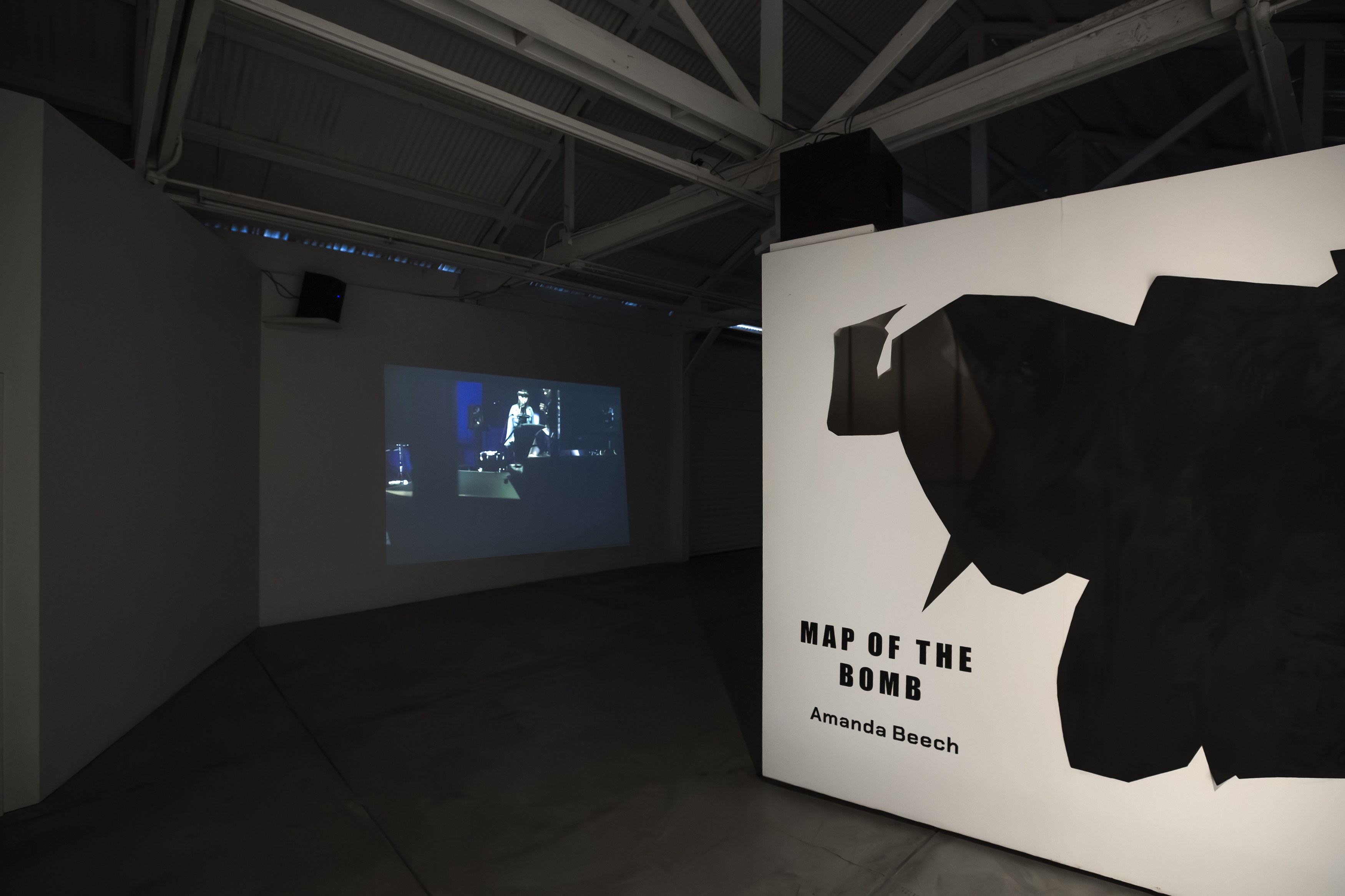 Amanda Beech, Map of the Bomb at Phase Gallery, photo 11