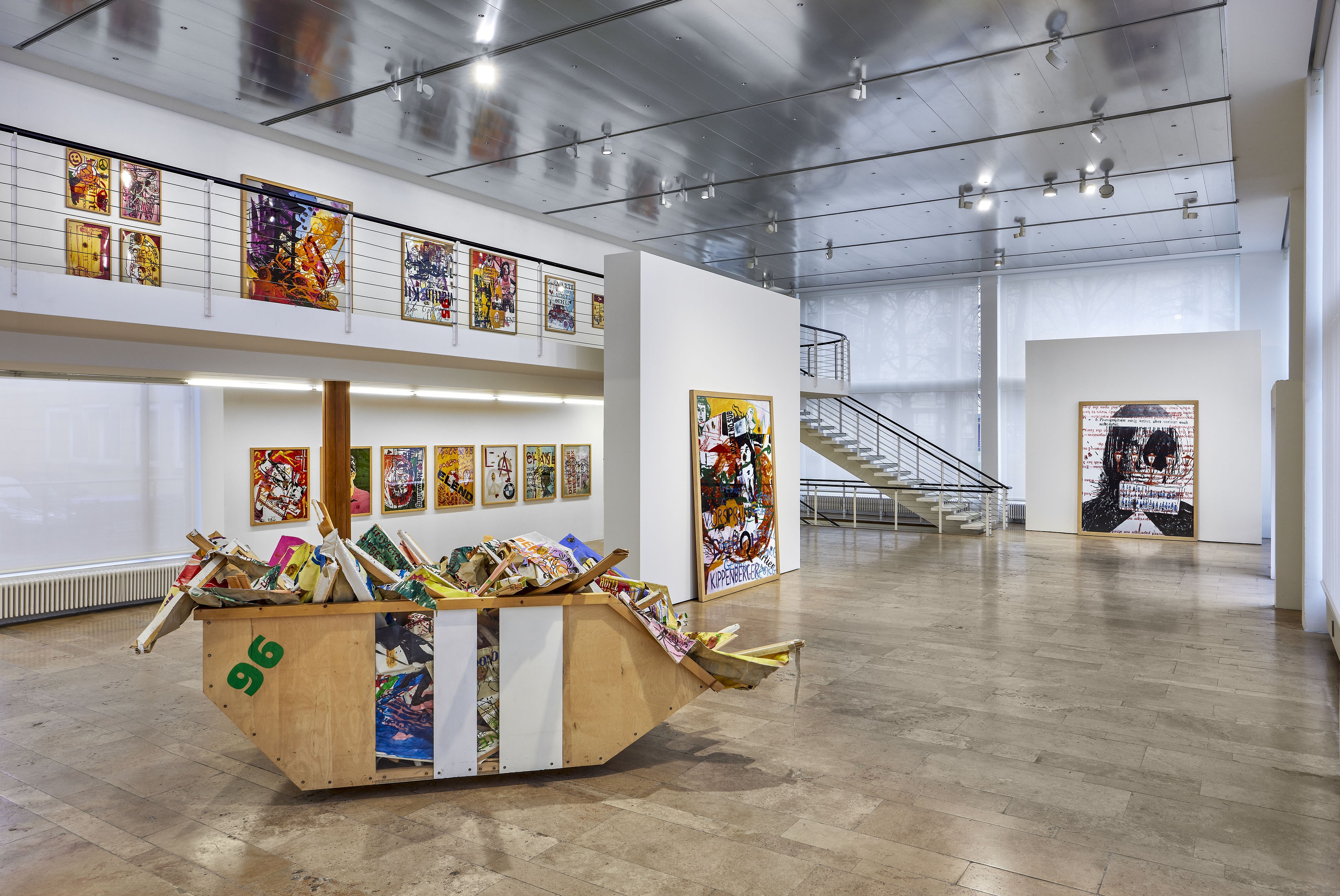 Martin Kippenberger, Heavy Burschi at Capitain Petzel, photo 4