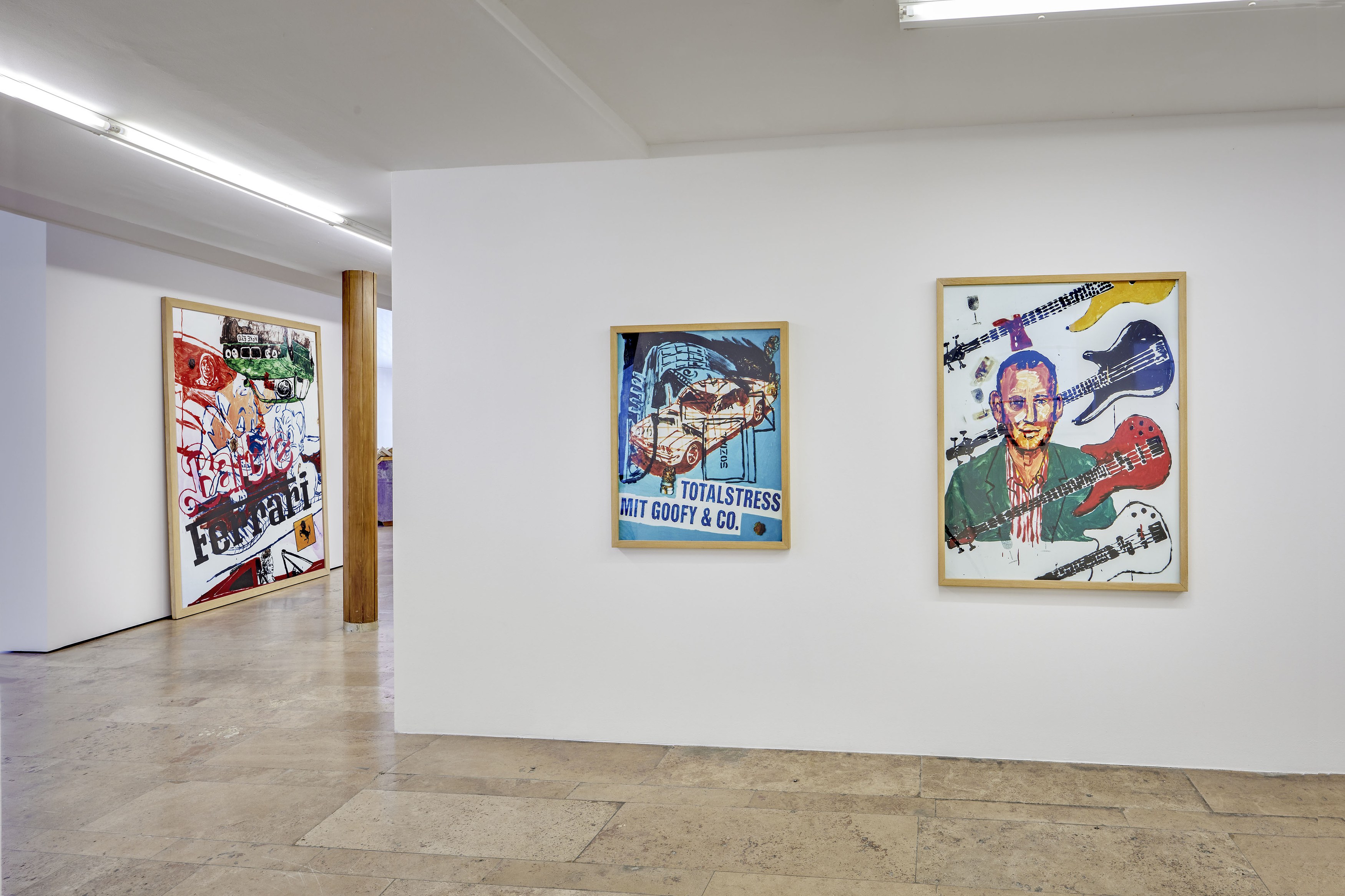 Martin Kippenberger, Heavy Burschi at Capitain Petzel, photo 6