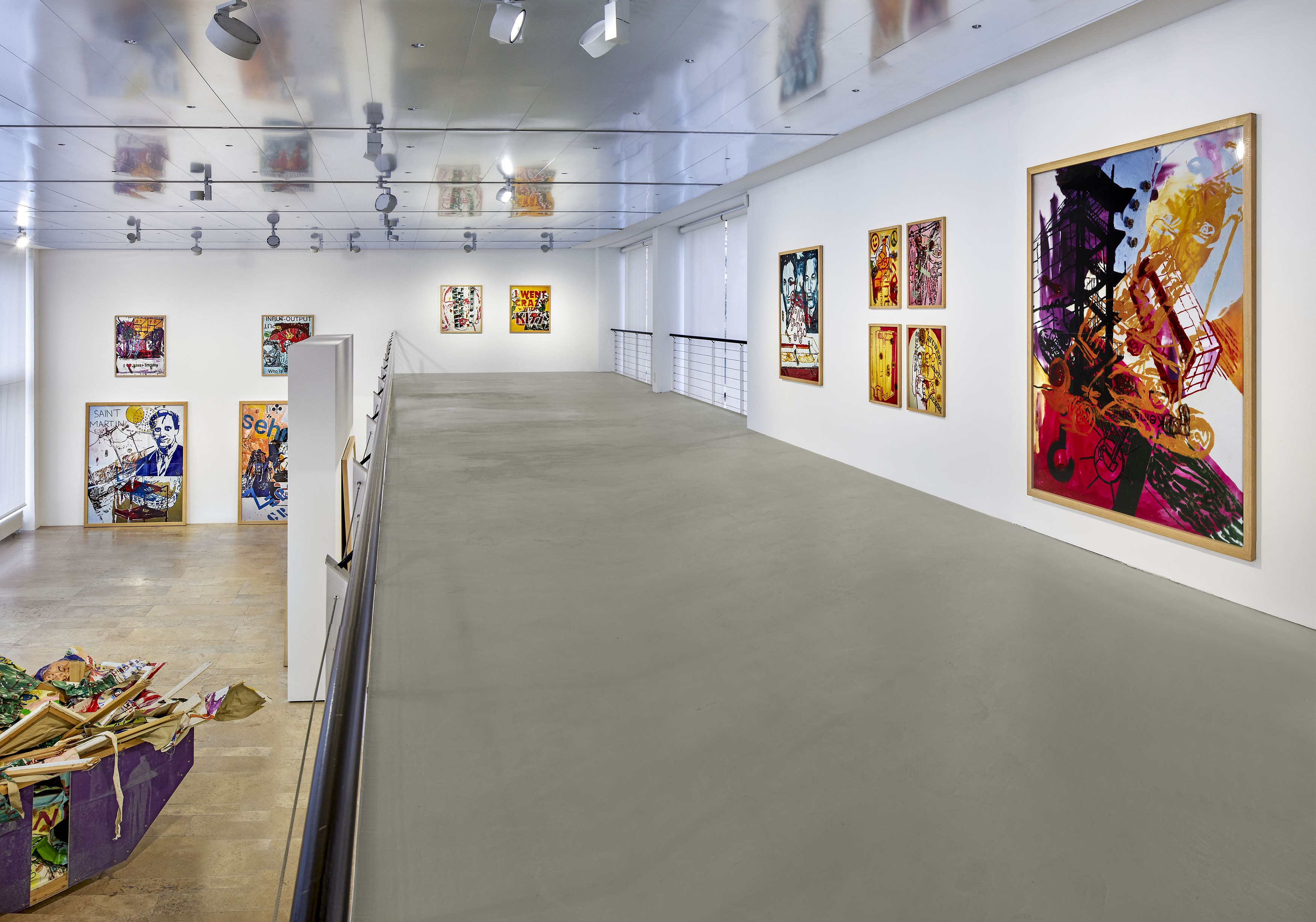 Martin Kippenberger, Heavy Burschi at Capitain Petzel, photo 9