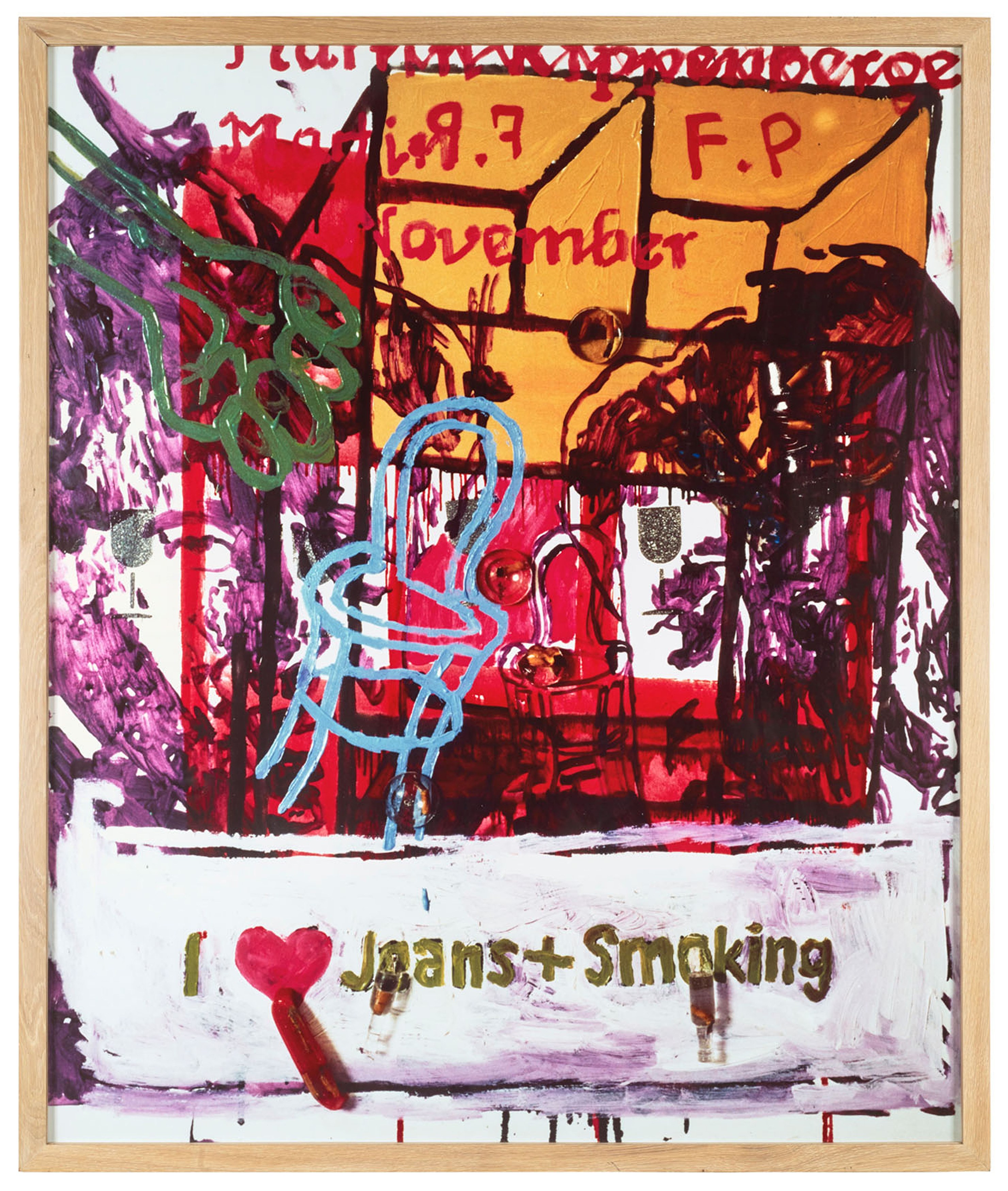 Martin Kippenberger, Heavy Burschi at Capitain Petzel, photo 29