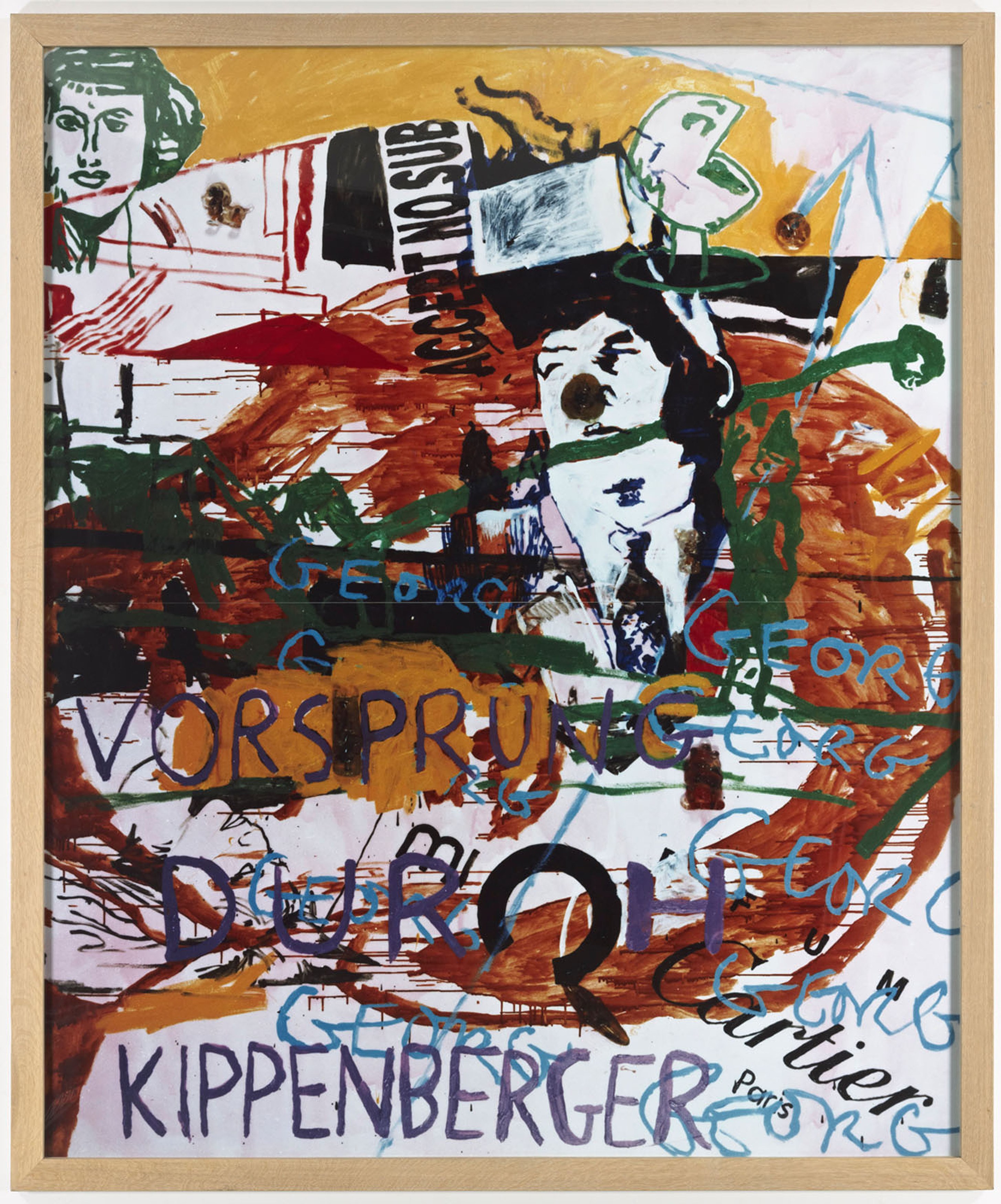 Martin Kippenberger, Heavy Burschi at Capitain Petzel, photo 39