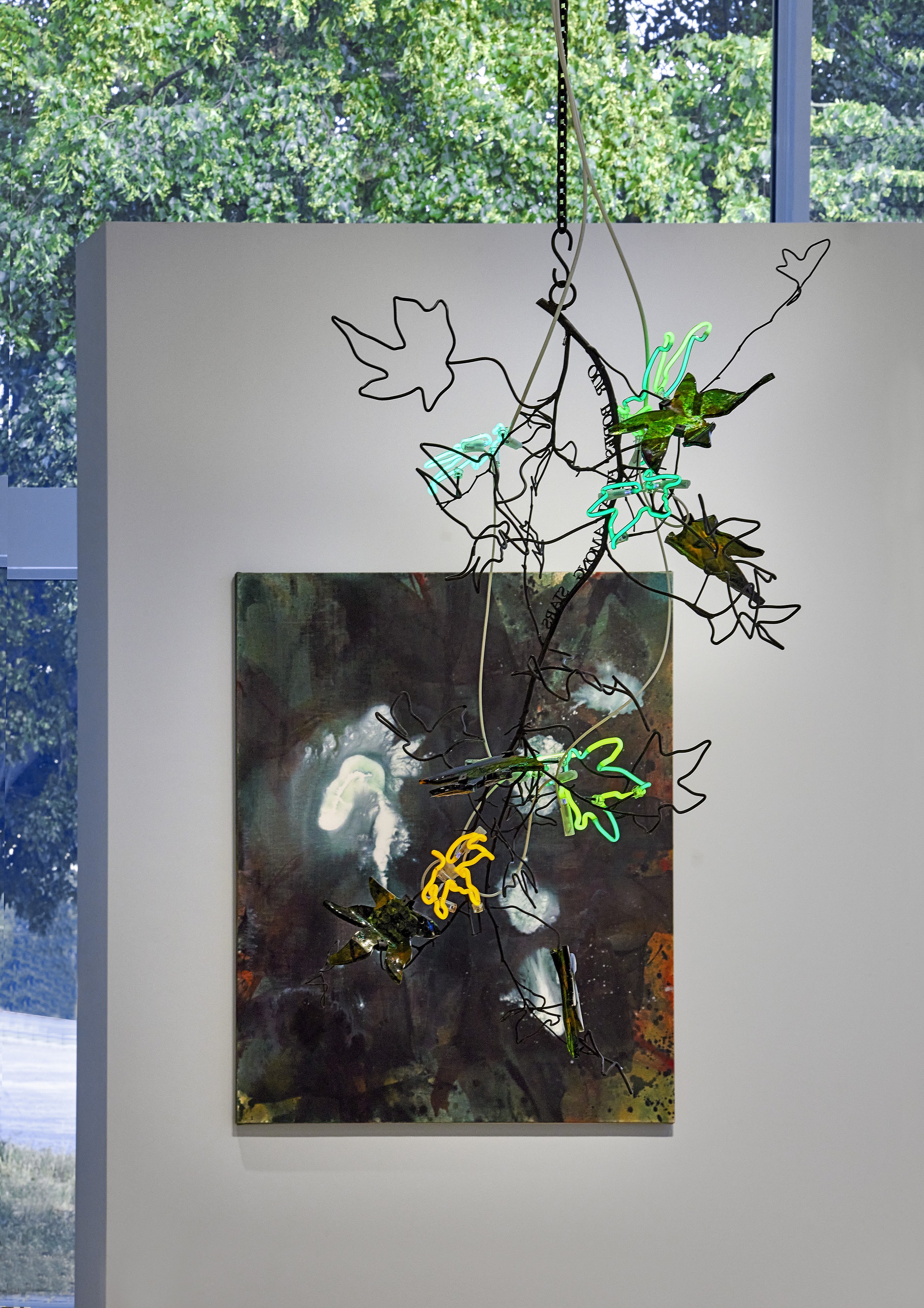Andrea Bowers, Mary Weatherford, Drink the Wild Air at Capitain Petzel, photo 8