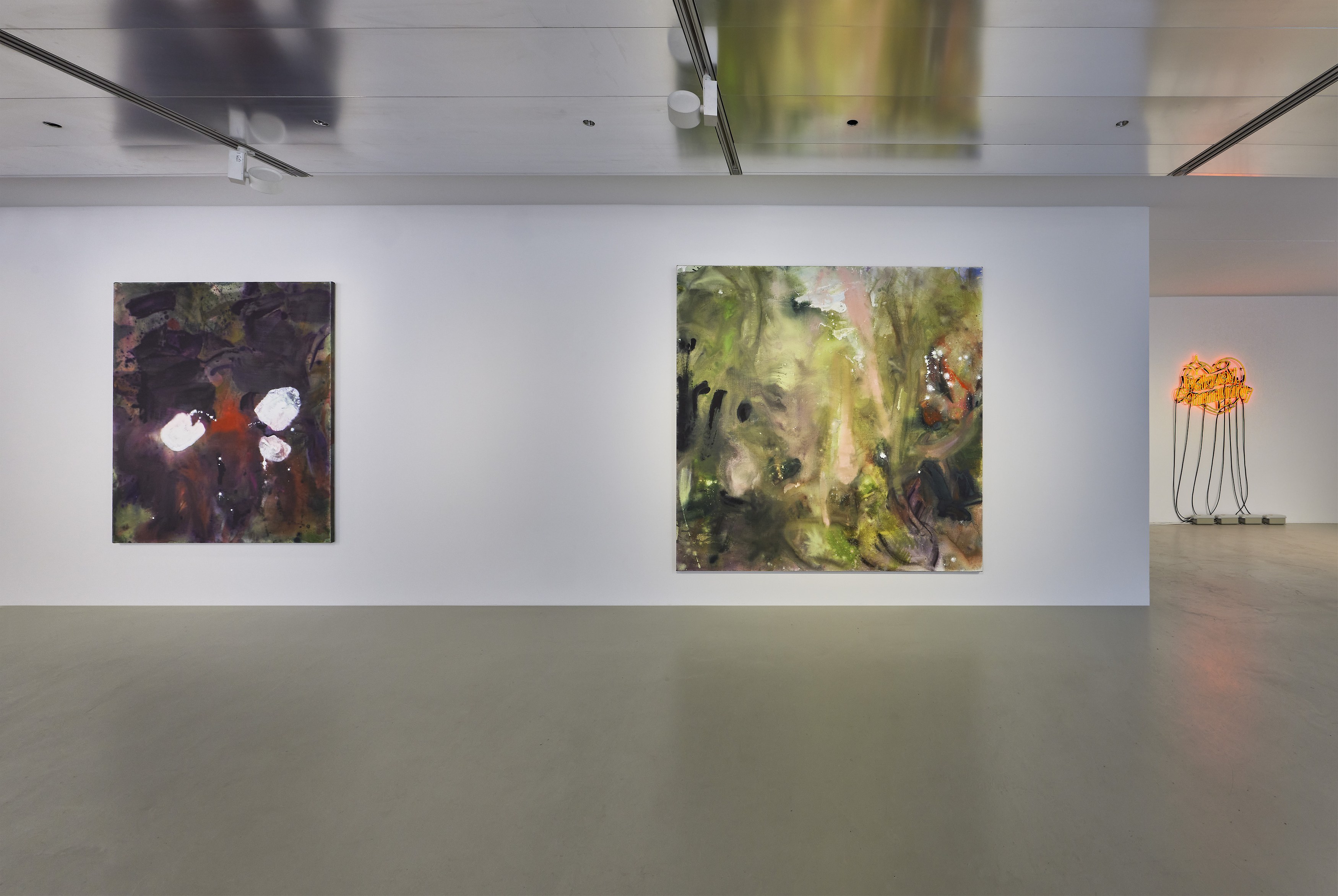 Andrea Bowers, Mary Weatherford, Drink the Wild Air at Capitain Petzel, photo 13