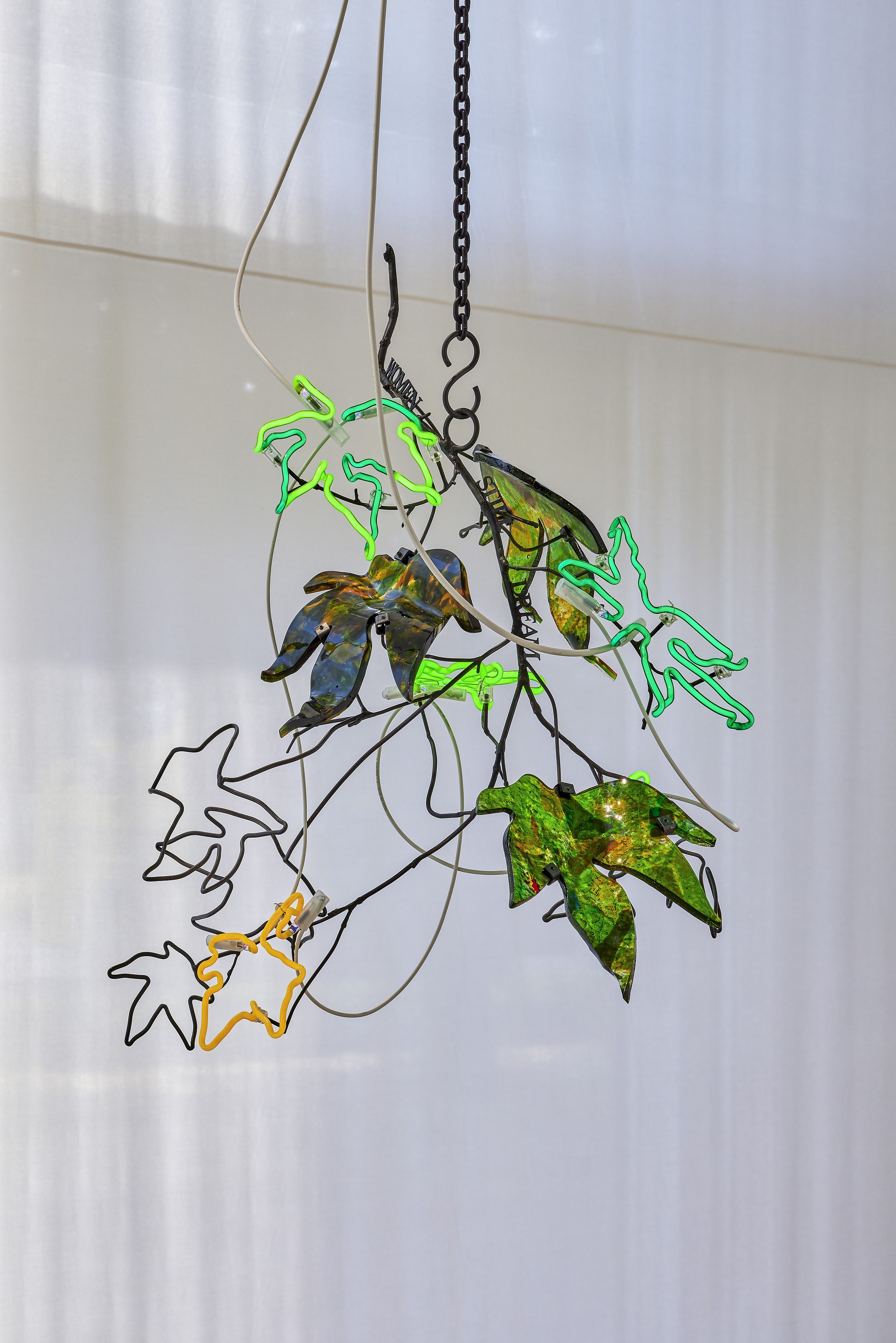 Andrea Bowers, Mary Weatherford, Drink the Wild Air at Capitain Petzel, photo 22