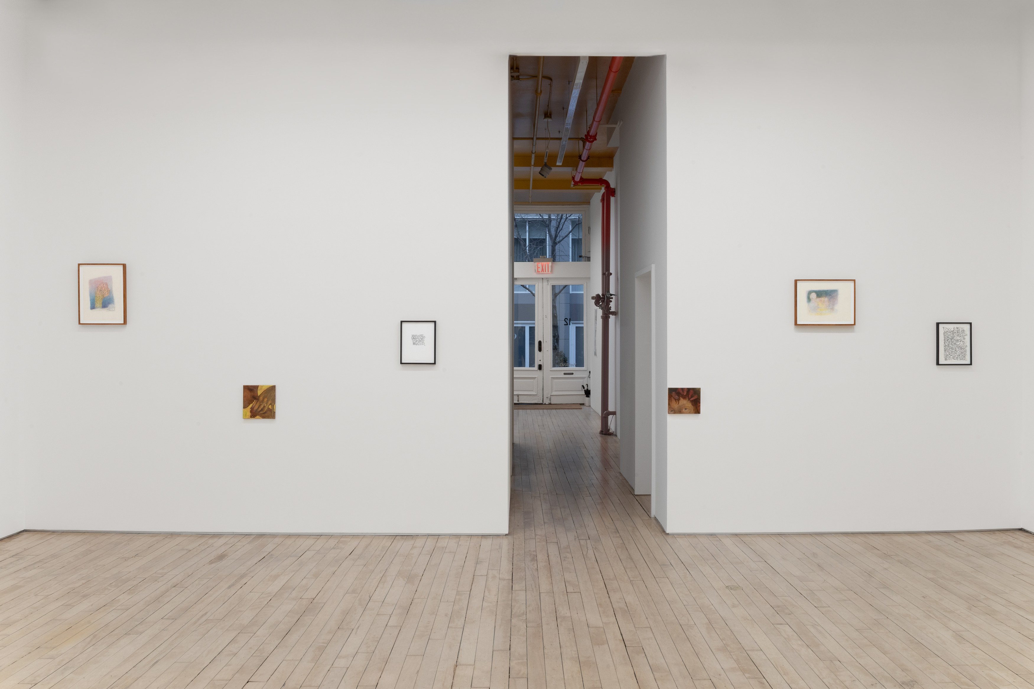 Oliver Bak, E'wao Kagoshima, Heidi Lau, Alastair Mackinven, R.H. Quaytman, Pauline Rintsch, Raphaela Simon, Kiki Smith, Martin Wong, Wang Ye, image 7 of 39