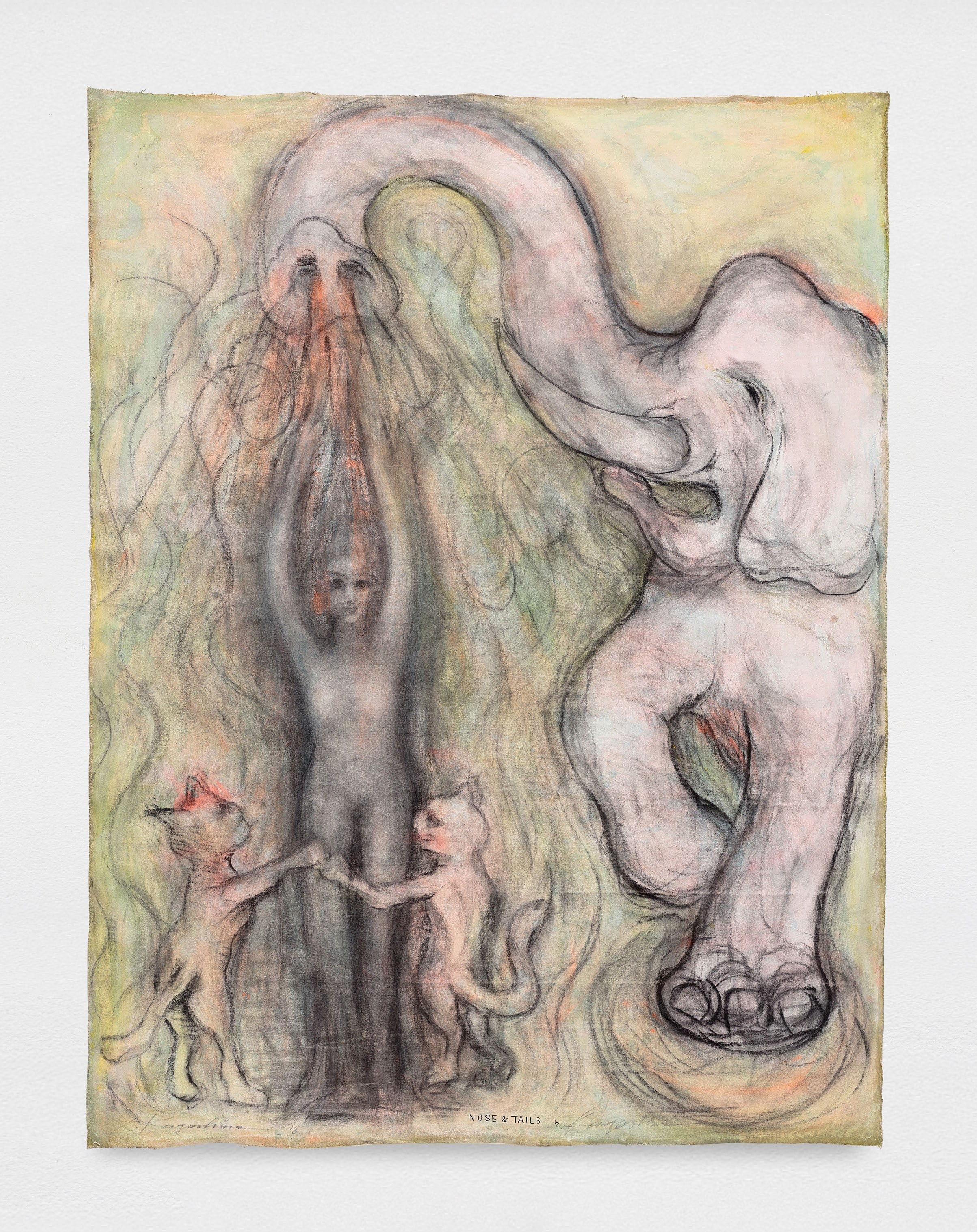 Oliver Bak, E'wao Kagoshima, Heidi Lau, Alastair Mackinven, R.H. Quaytman, Pauline Rintsch, Raphaela Simon, Kiki Smith, Martin Wong, Wang Ye, image 18 of 39