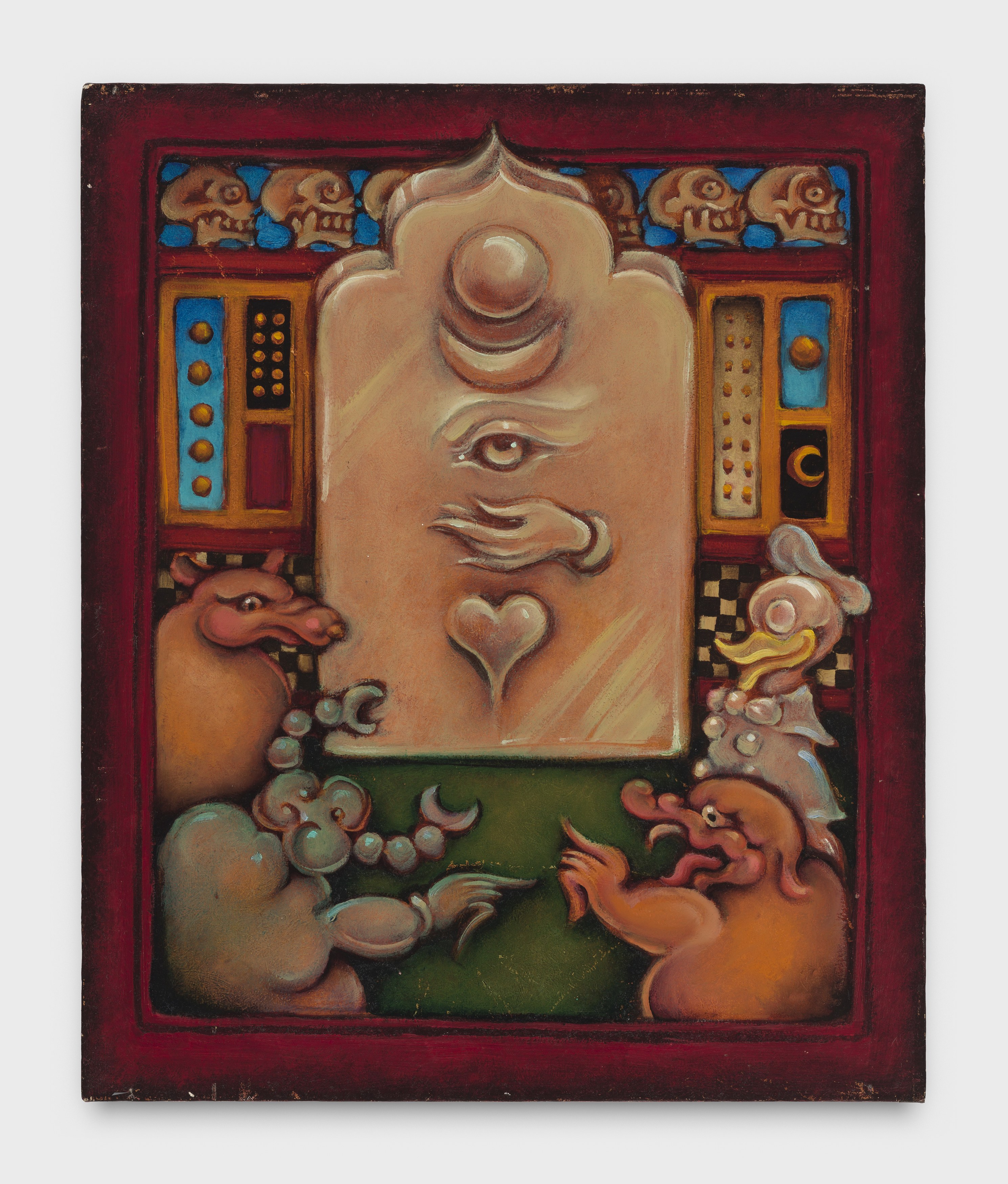 Oliver Bak, E'wao Kagoshima, Heidi Lau, Alastair Mackinven, R.H. Quaytman, Pauline Rintsch, Raphaela Simon, Kiki Smith, Martin Wong, Wang Ye, image 36 of 39