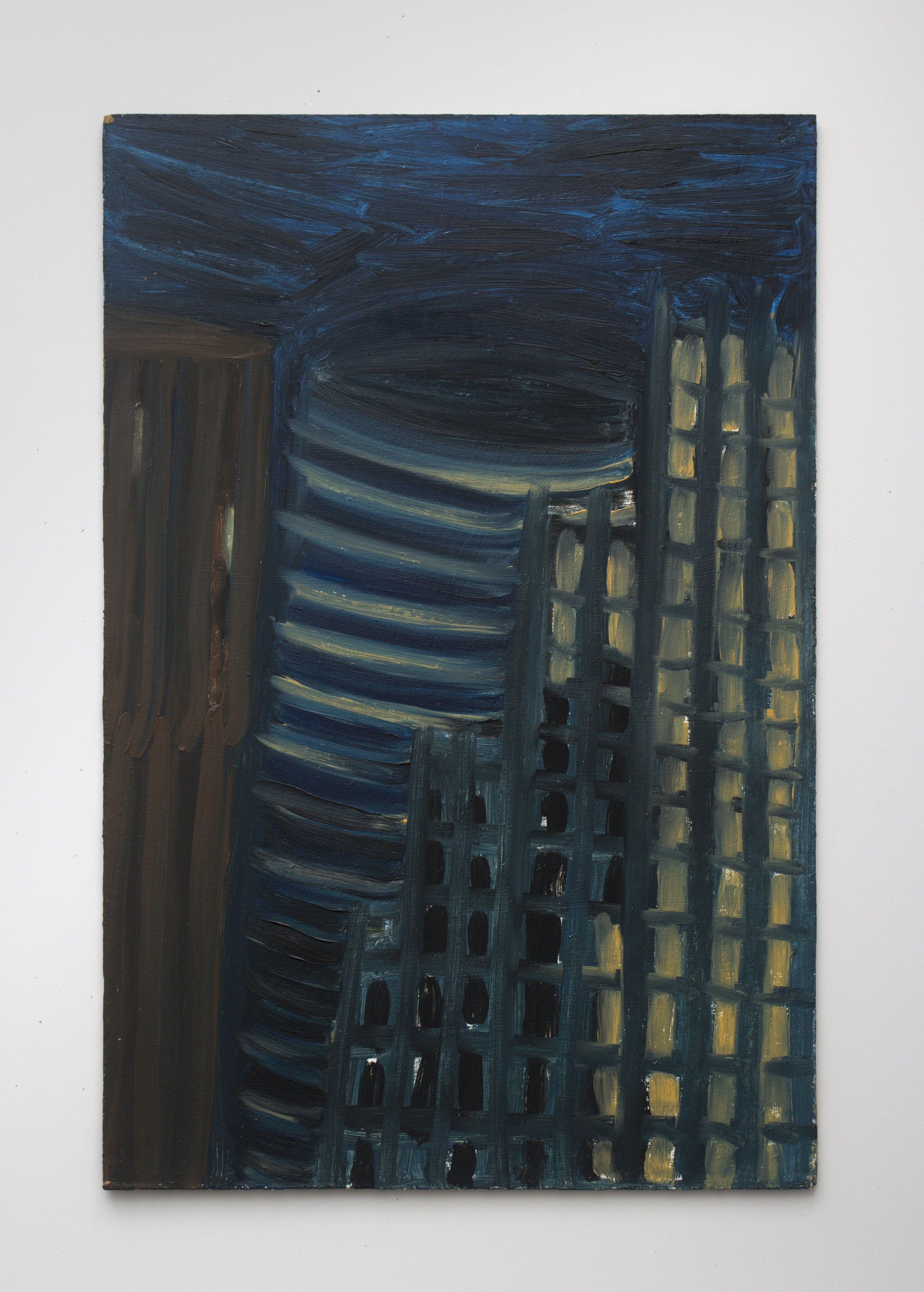 Martha Diamond, Night Lights at Magenta Plains, photo 15