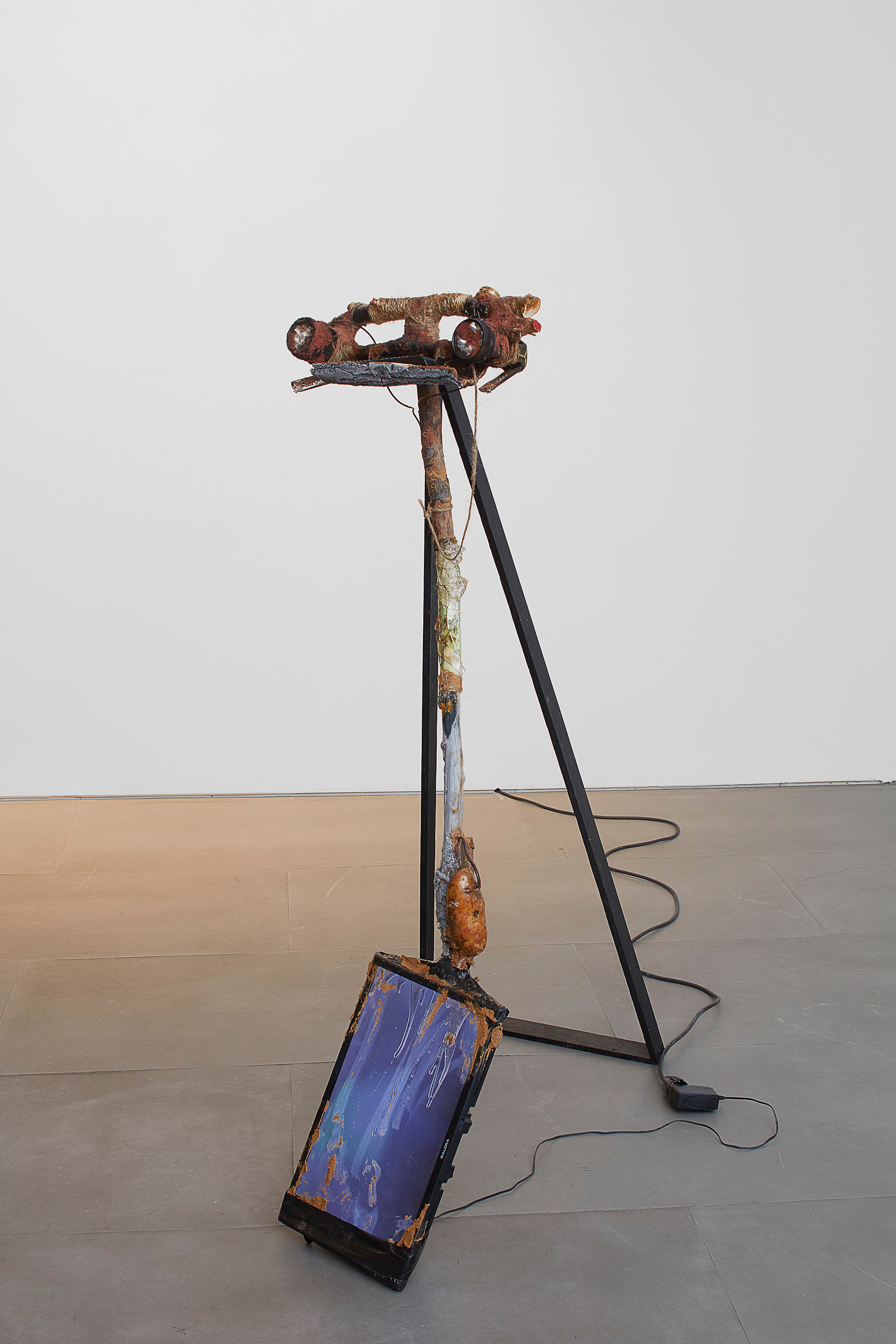Laure Prouvost, Dear dirty dark drink drift down deep droll (in der dole) at Carlier Gebauer, photo 10