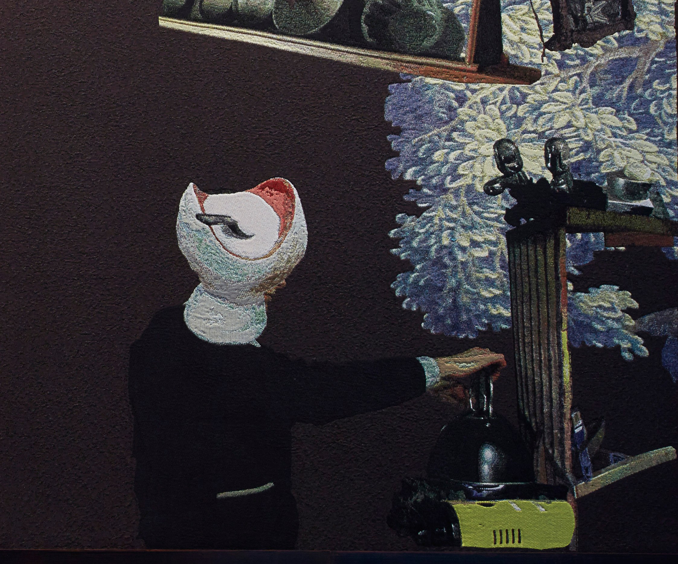 Laure Prouvost, Dear dirty dark drink drift down deep droll (in der dole) at Carlier Gebauer, photo 27