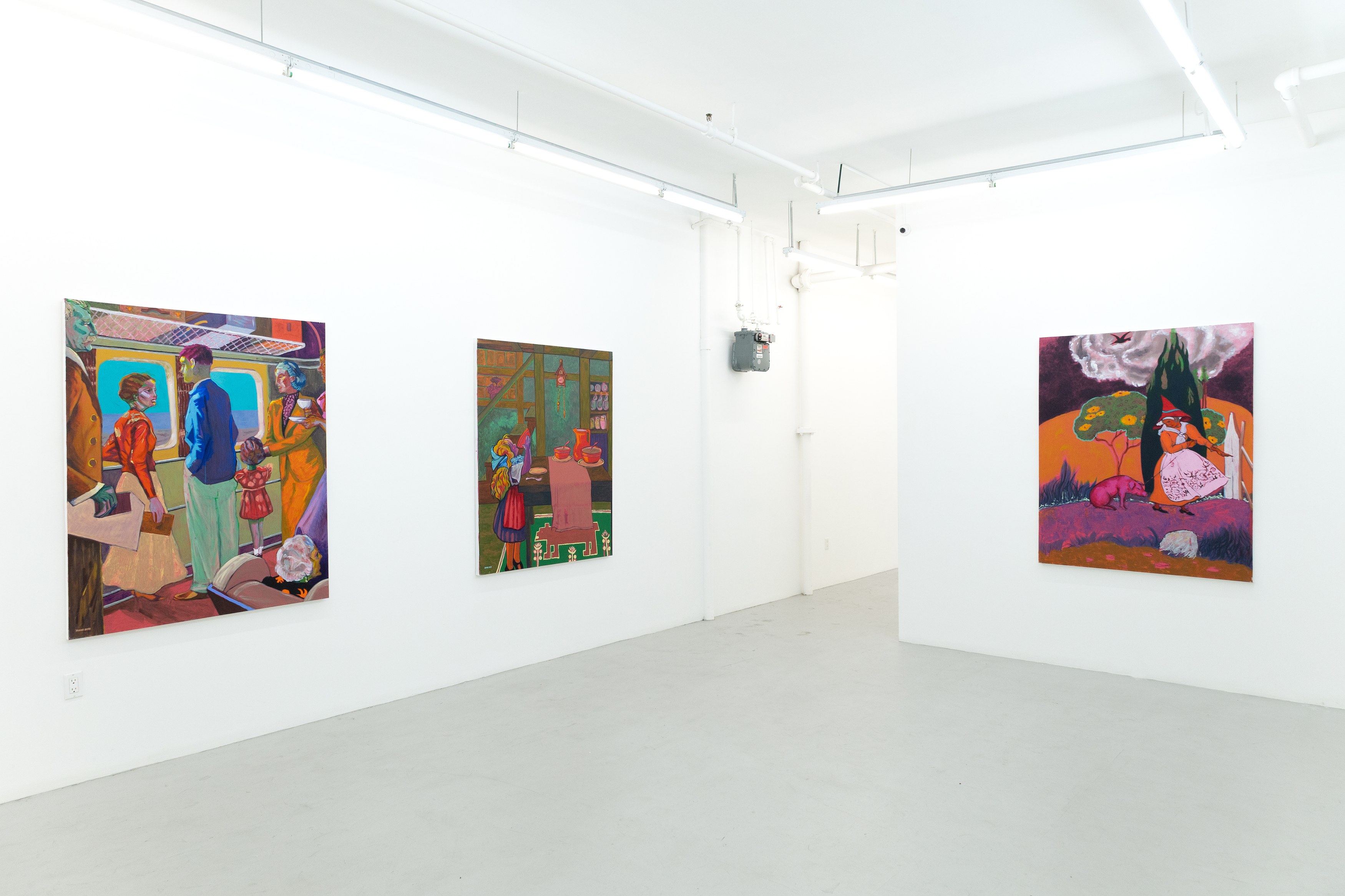 Archie Rand, Heads at Jarvis Art, photo 4