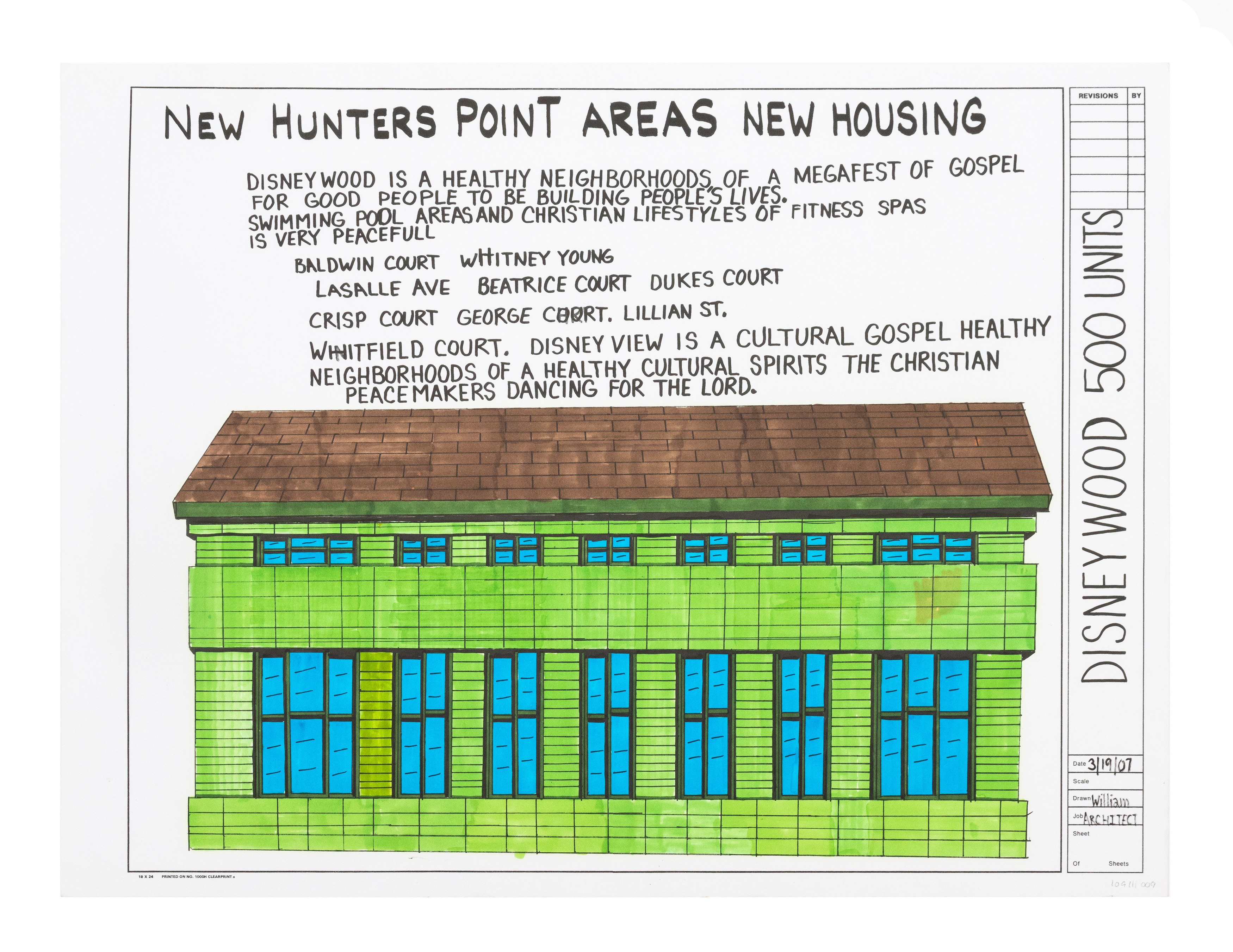 William Scott, Science Fiction Master Plan: Wholesome Encounters at David Peter Francis, photo 14