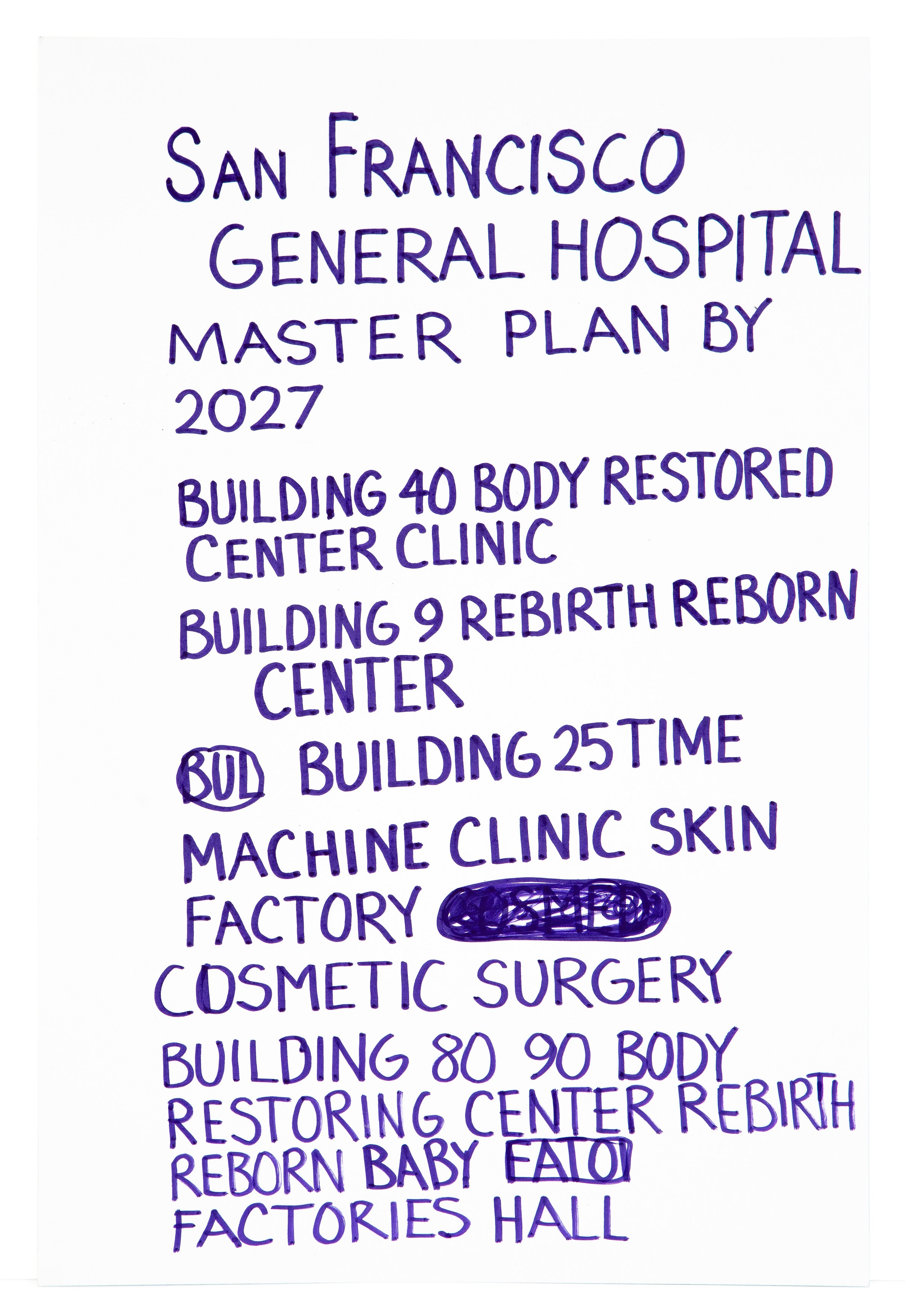 William Scott, Science Fiction Master Plan: Wholesome Encounters at David Peter Francis, photo 35