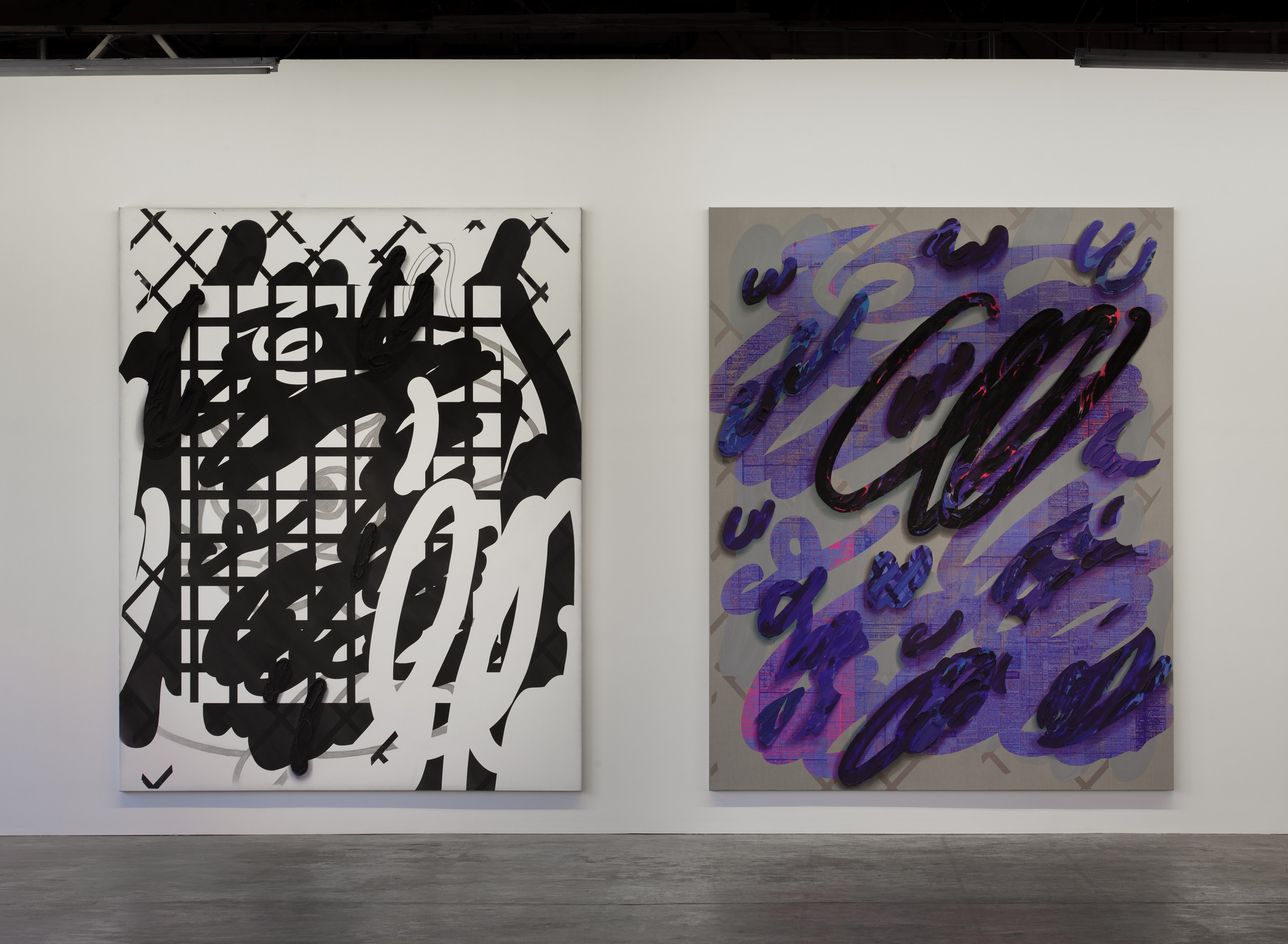 Laura Owens, 12 Paintings by Laura Owens and Ooga Booga #2 at 356 Mission, photo 16