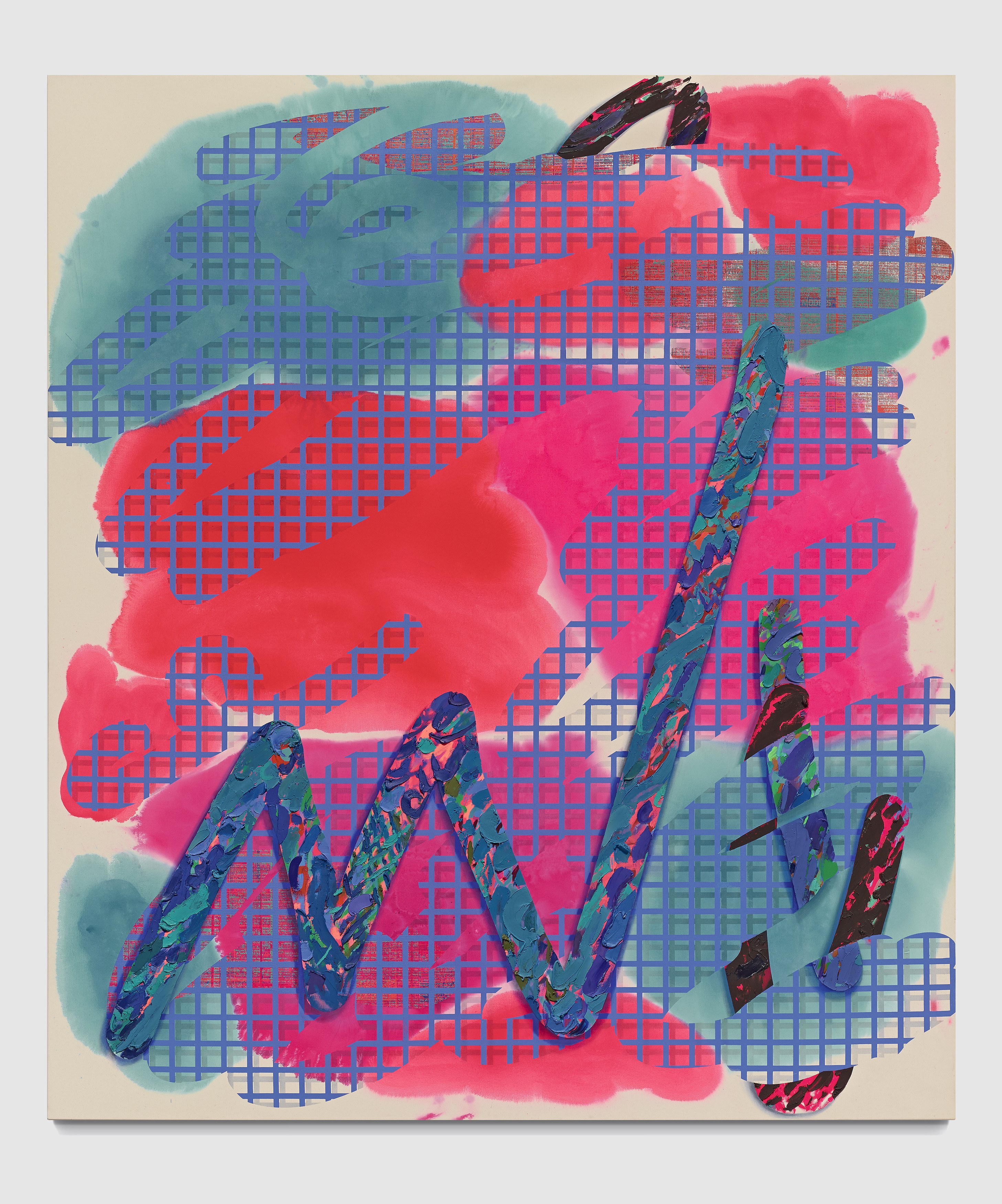 Laura Owens, 12 Paintings by Laura Owens and Ooga Booga #2 at 356 Mission, photo 23