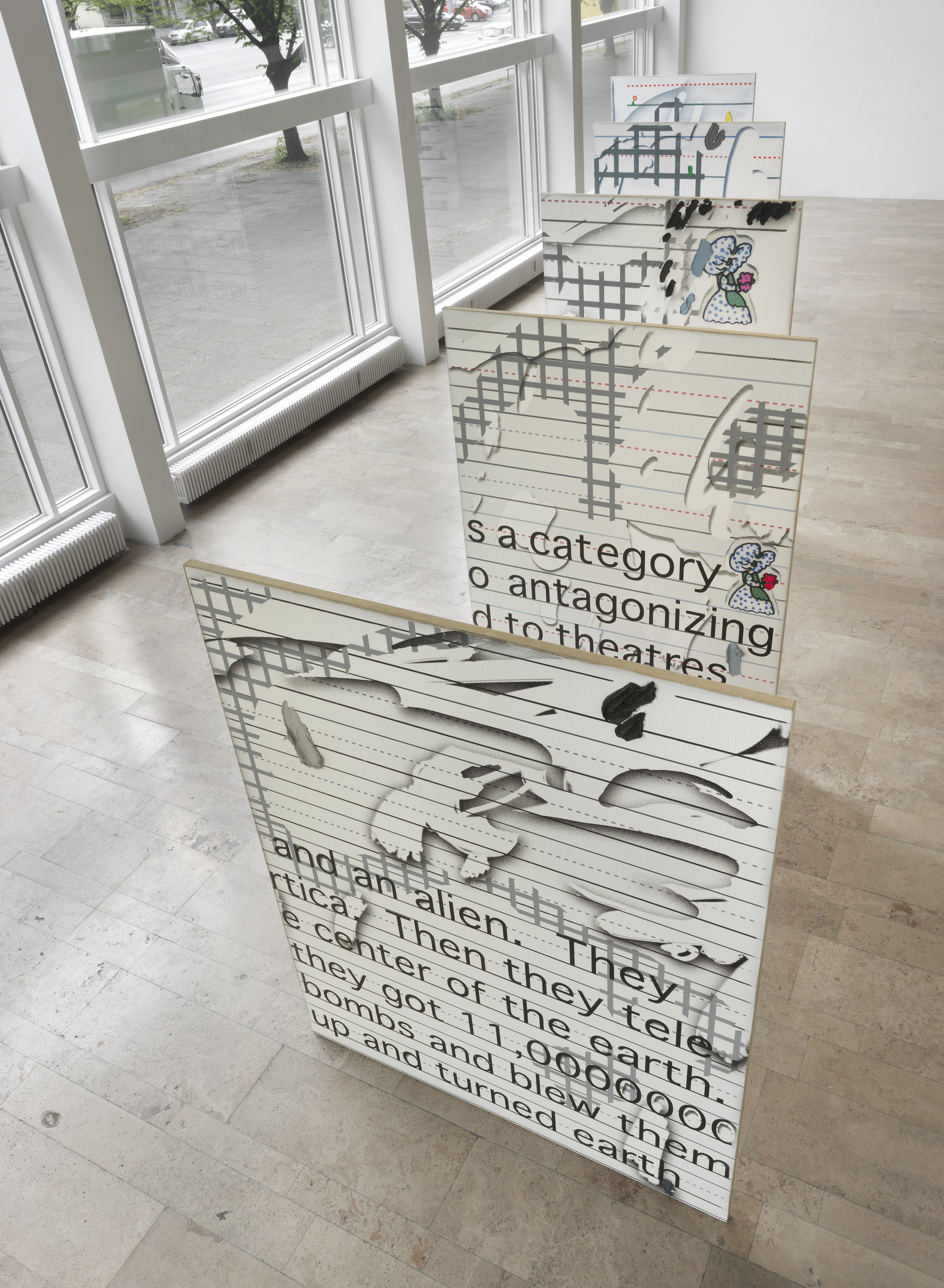 Laura Owens, Untitled at Capitain Petzel, photo 12
