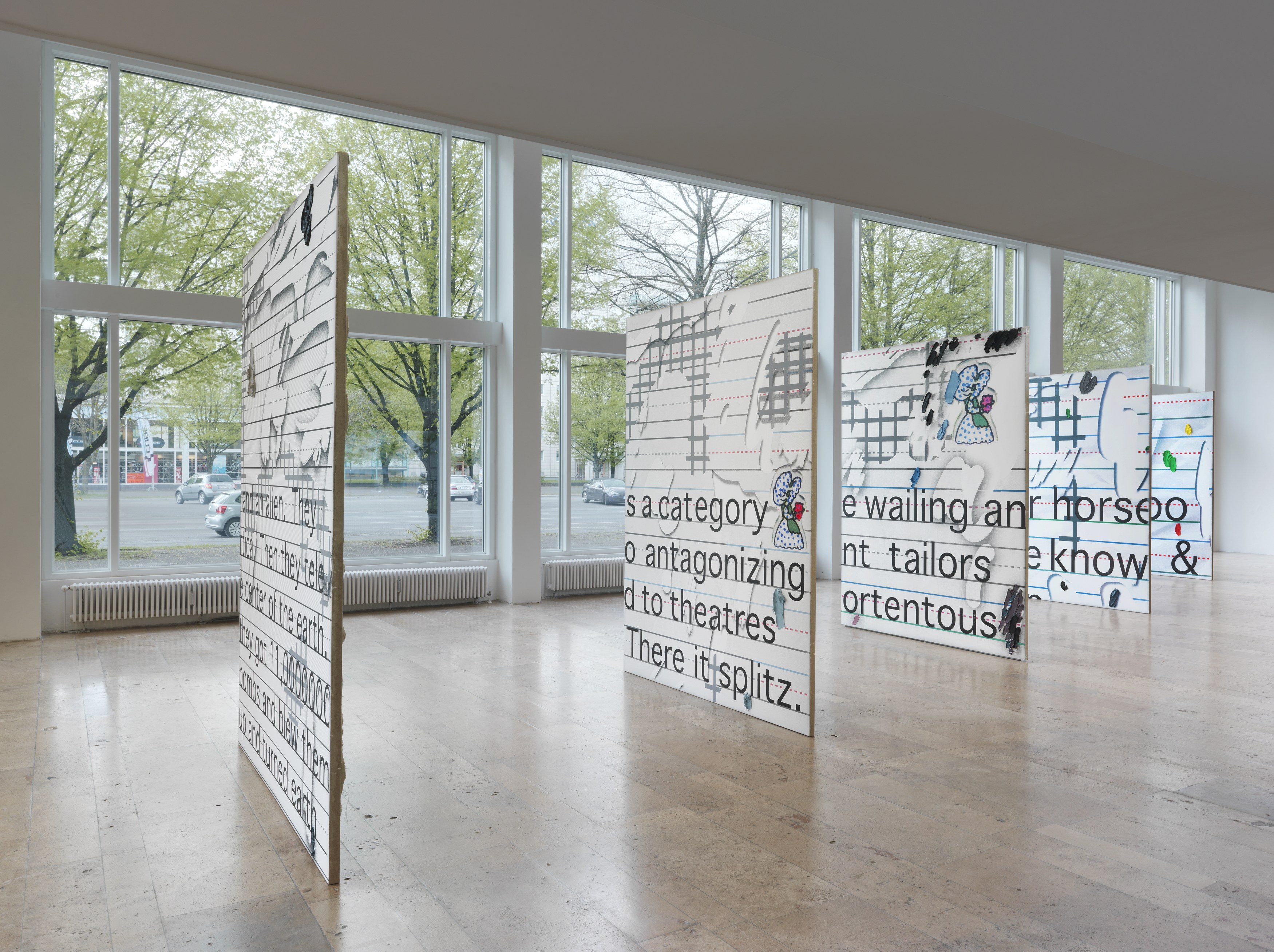 Laura Owens, Untitled at Capitain Petzel, photo 7