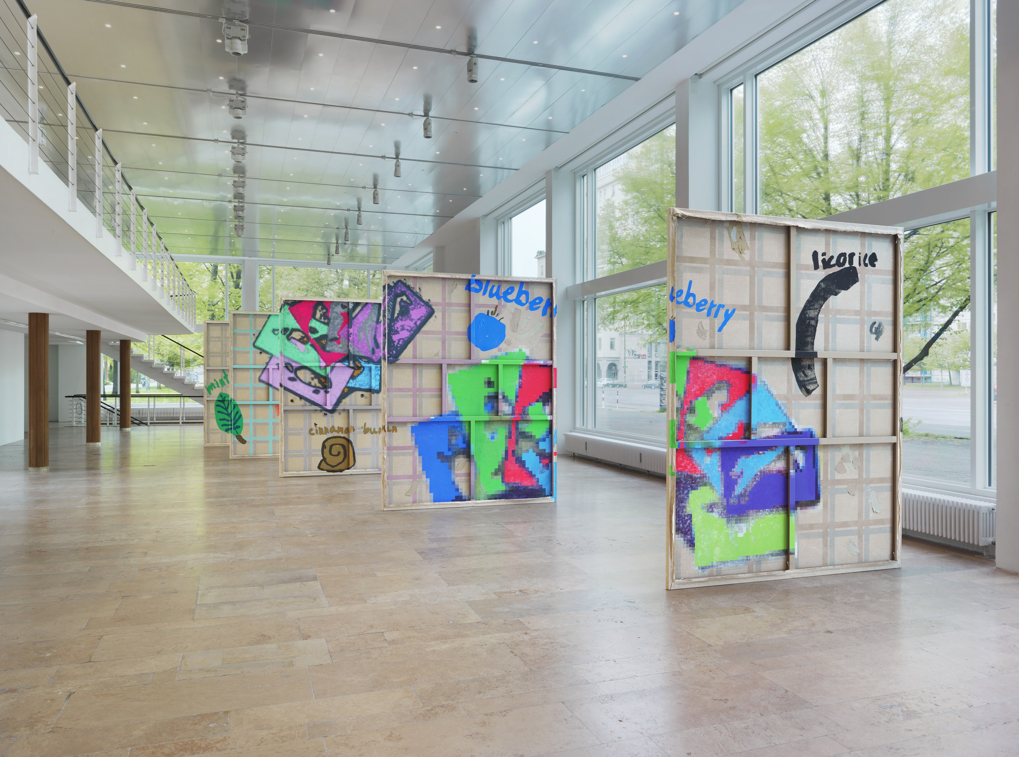 Laura Owens, Untitled at Capitain Petzel, photo 9