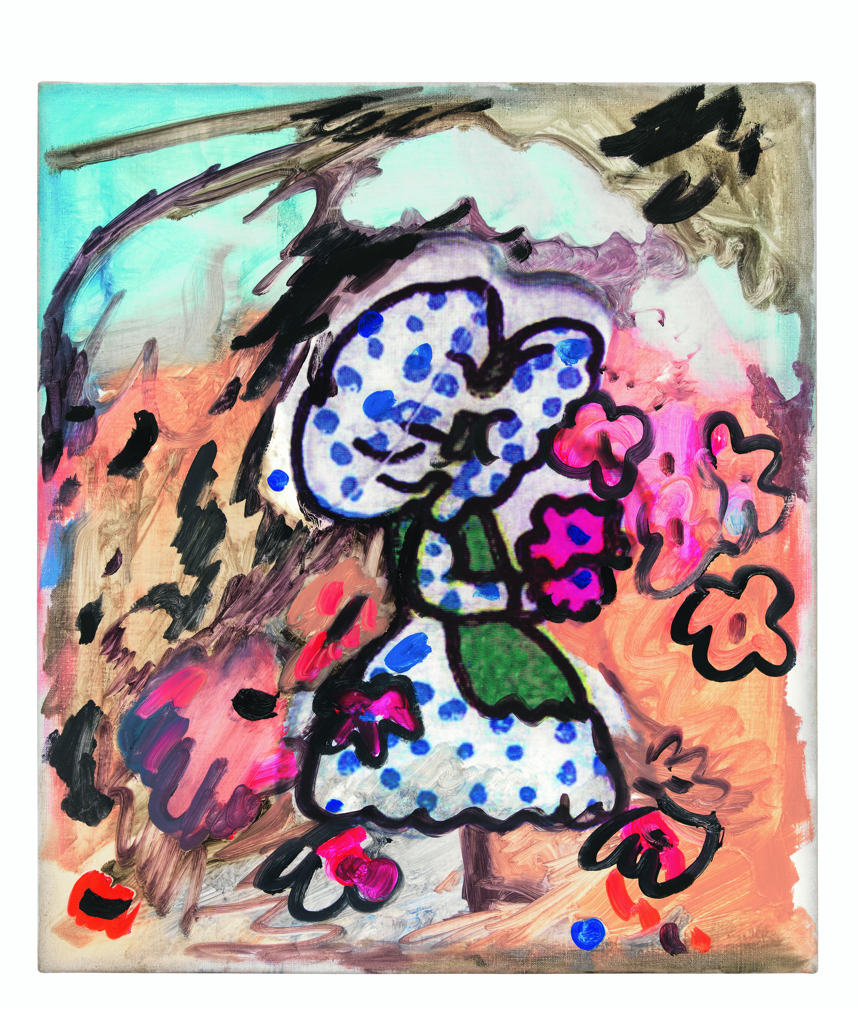 Laura Owens, Untitled at Capitain Petzel, photo 5