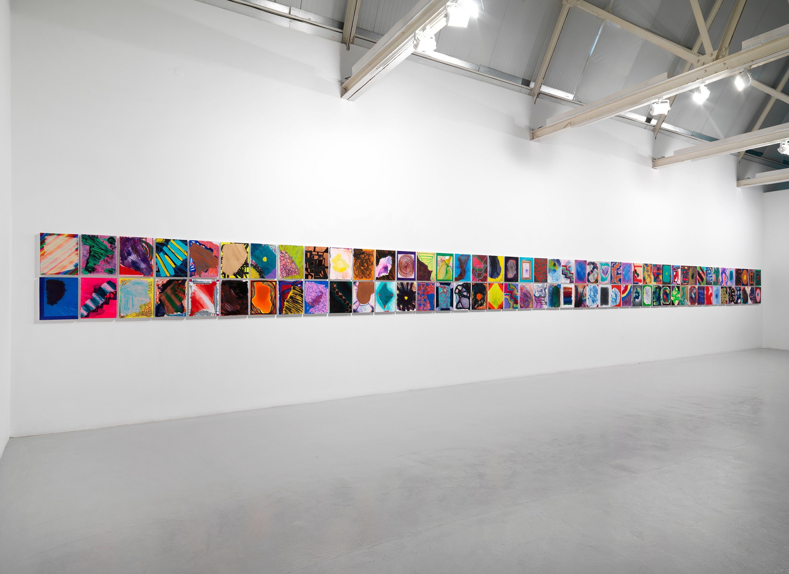 Joanne Greenbaum, Jennifer Steinkamp, Untitled at greengrassi & Corvi-Mora, London, photo 2
