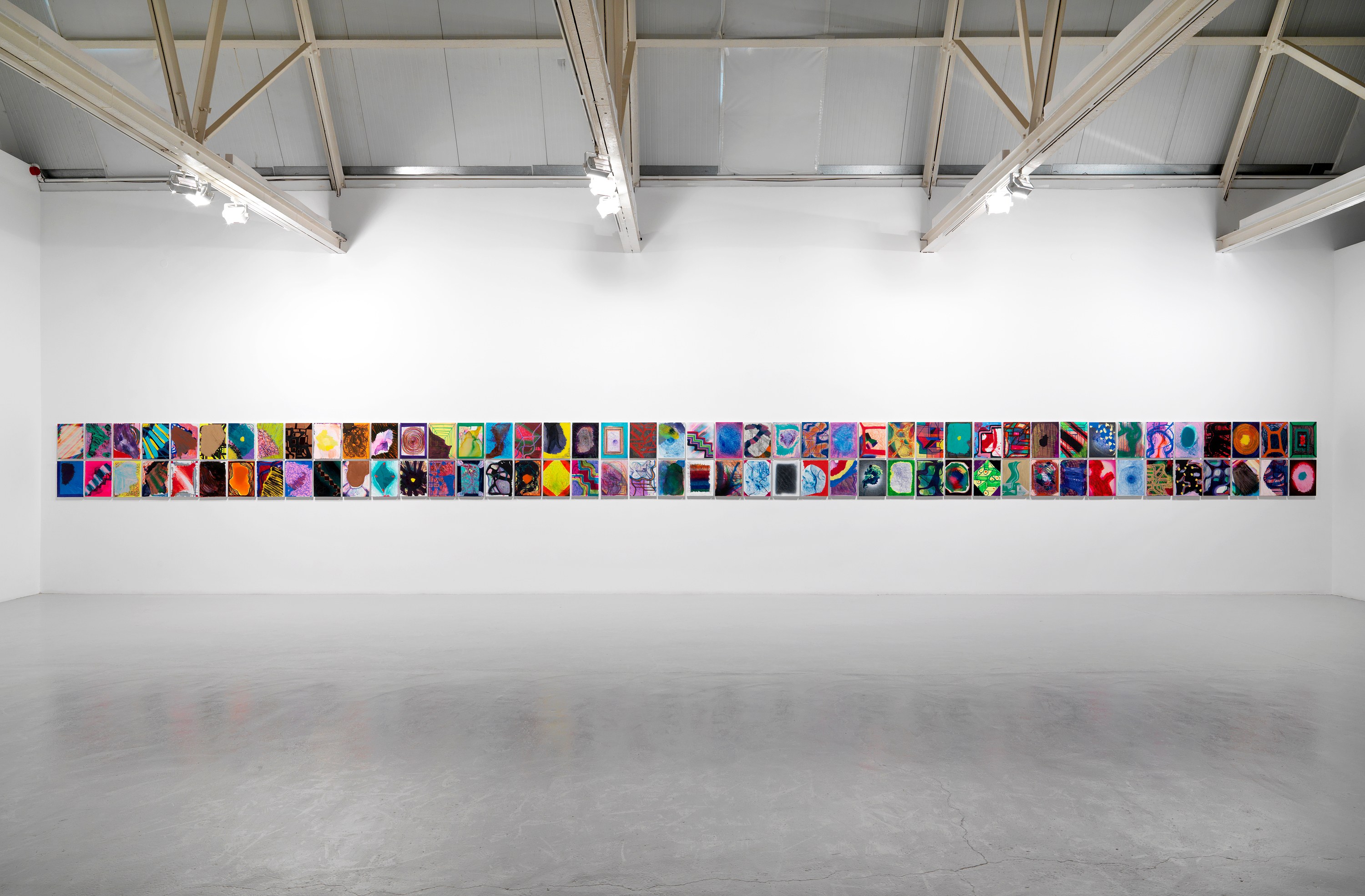 Joanne Greenbaum, Jennifer Steinkamp, Untitled at greengrassi & Corvi-Mora, London, photo 3
