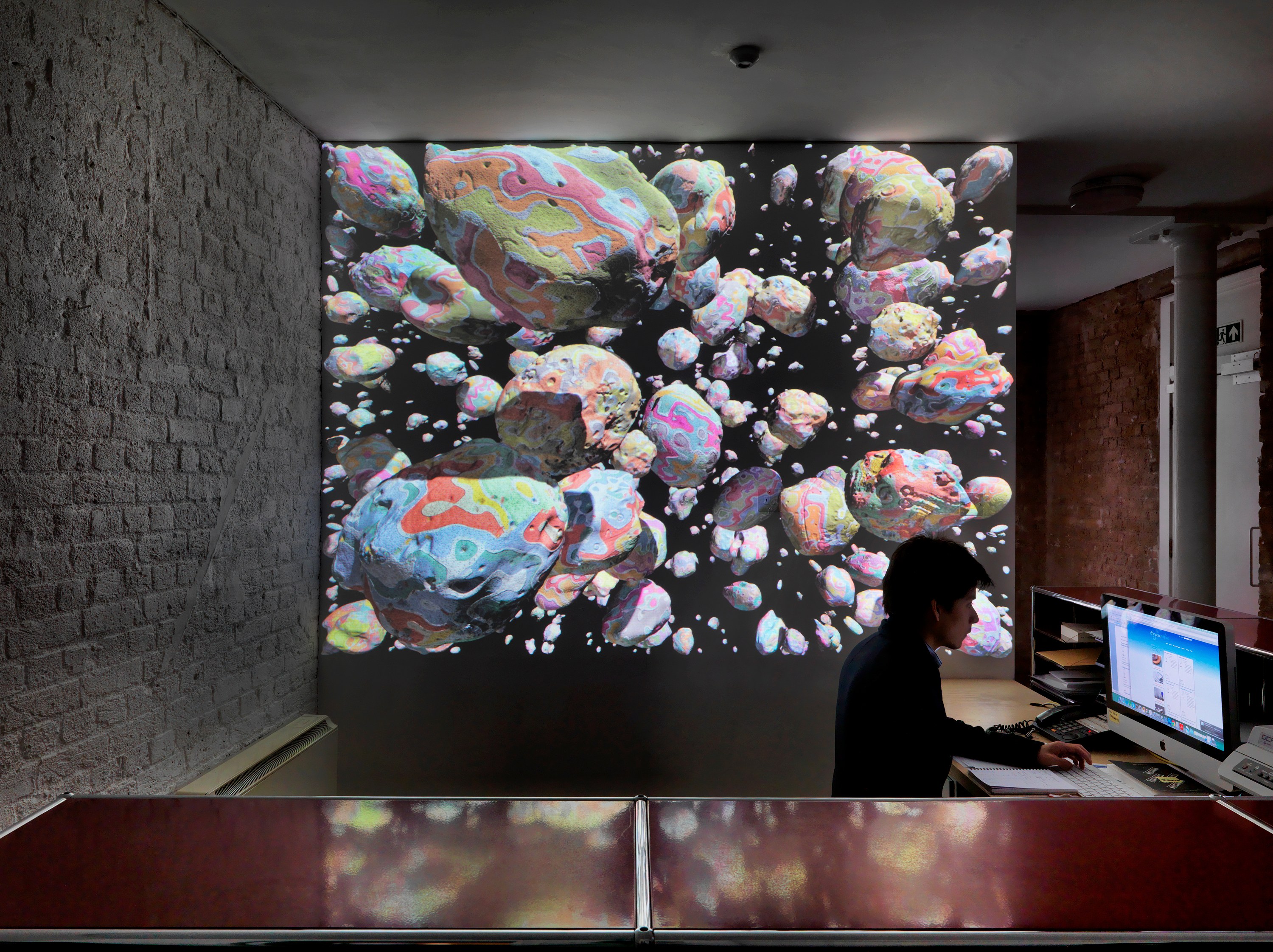 Joanne Greenbaum, Jennifer Steinkamp, Untitled at greengrassi & Corvi-Mora, London, photo 5