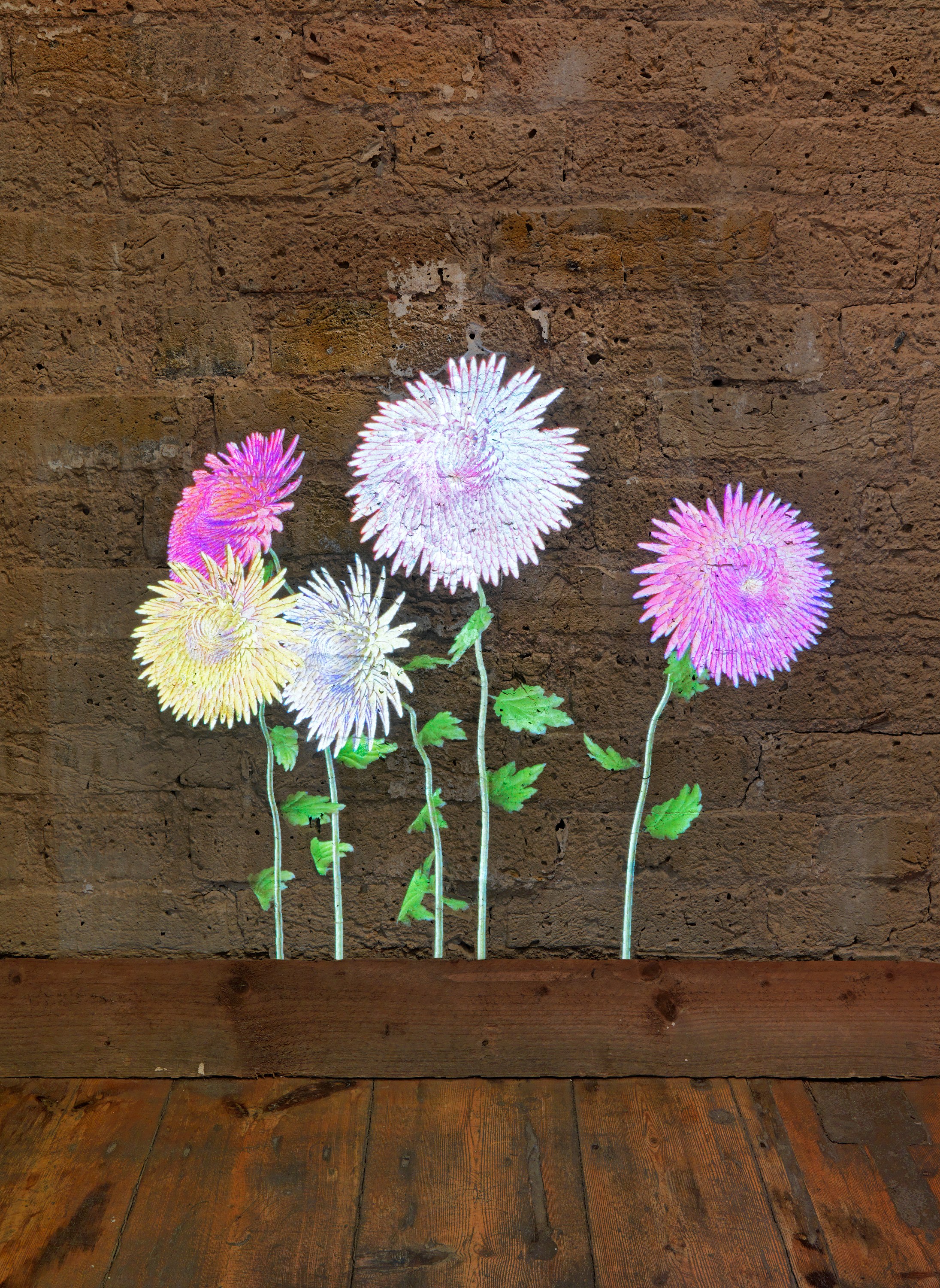 Joanne Greenbaum, Jennifer Steinkamp, Untitled at greengrassi & Corvi-Mora, London, photo 6