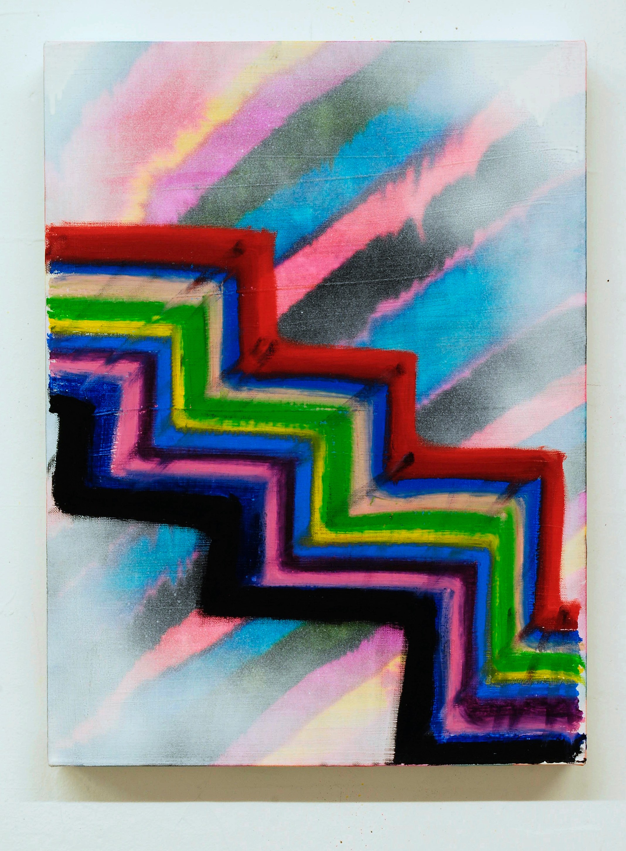 Joanne Greenbaum, Jennifer Steinkamp, Untitled at greengrassi & Corvi-Mora, London, photo 8