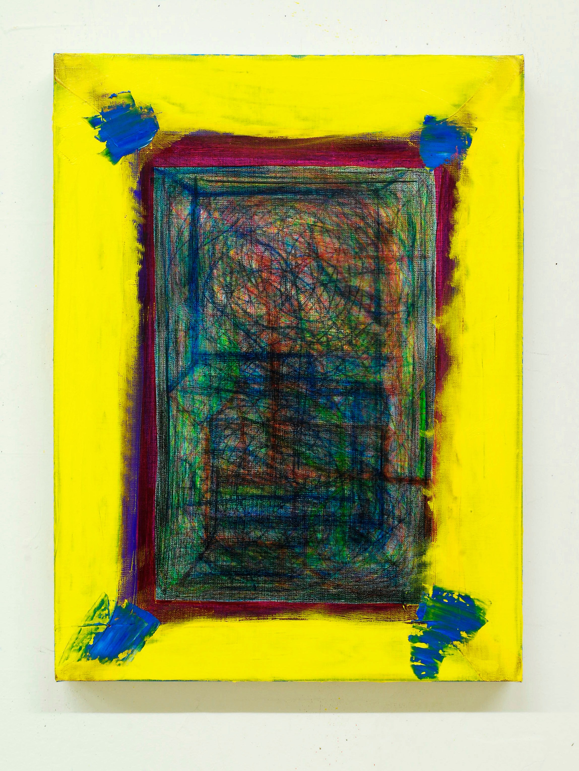 Joanne Greenbaum, Jennifer Steinkamp, Untitled at greengrassi & Corvi-Mora, London, photo 17
