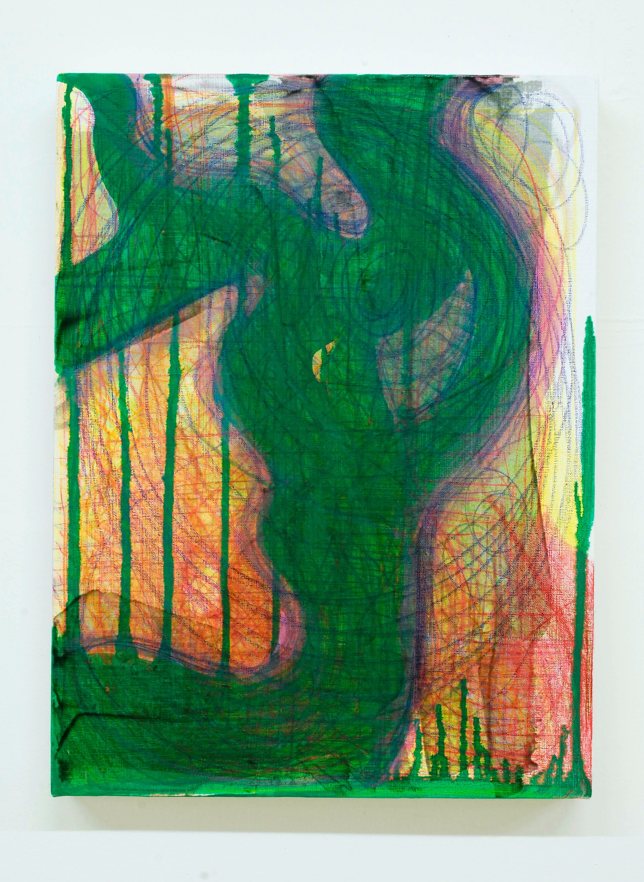 Joanne Greenbaum, Jennifer Steinkamp, Untitled at greengrassi & Corvi-Mora, London, photo 47