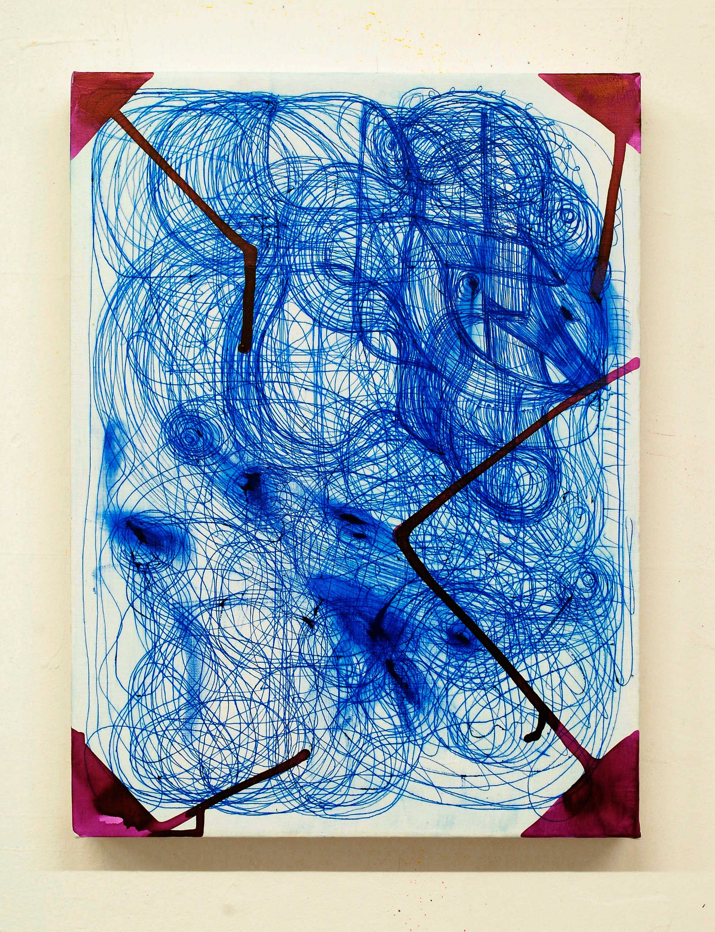 Joanne Greenbaum, Jennifer Steinkamp, Untitled at greengrassi & Corvi-Mora, London, photo 70