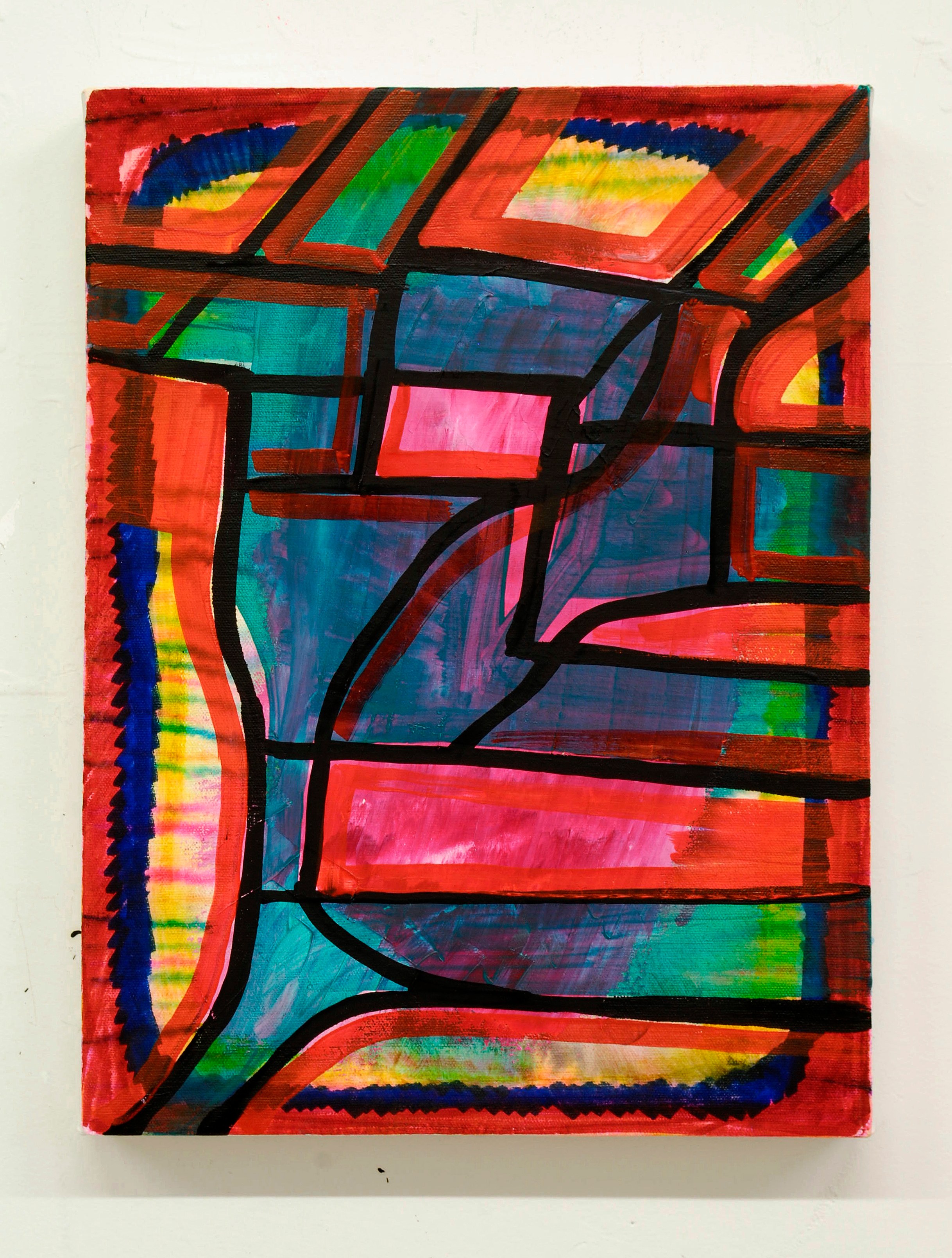 Joanne Greenbaum, Jennifer Steinkamp, Untitled at greengrassi & Corvi-Mora, London, photo 78