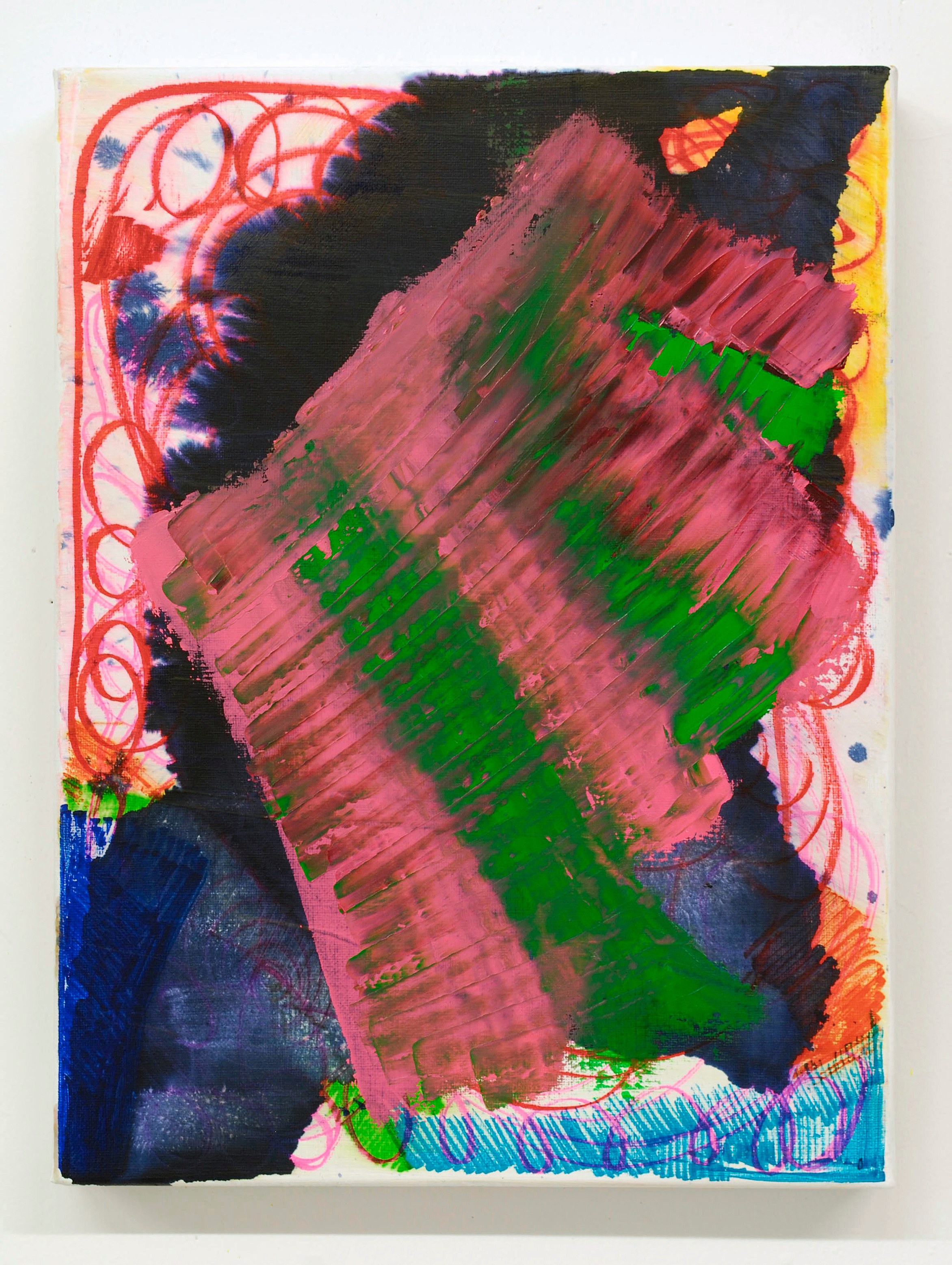 Joanne Greenbaum, Jennifer Steinkamp, Untitled at greengrassi & Corvi-Mora, London, photo 92